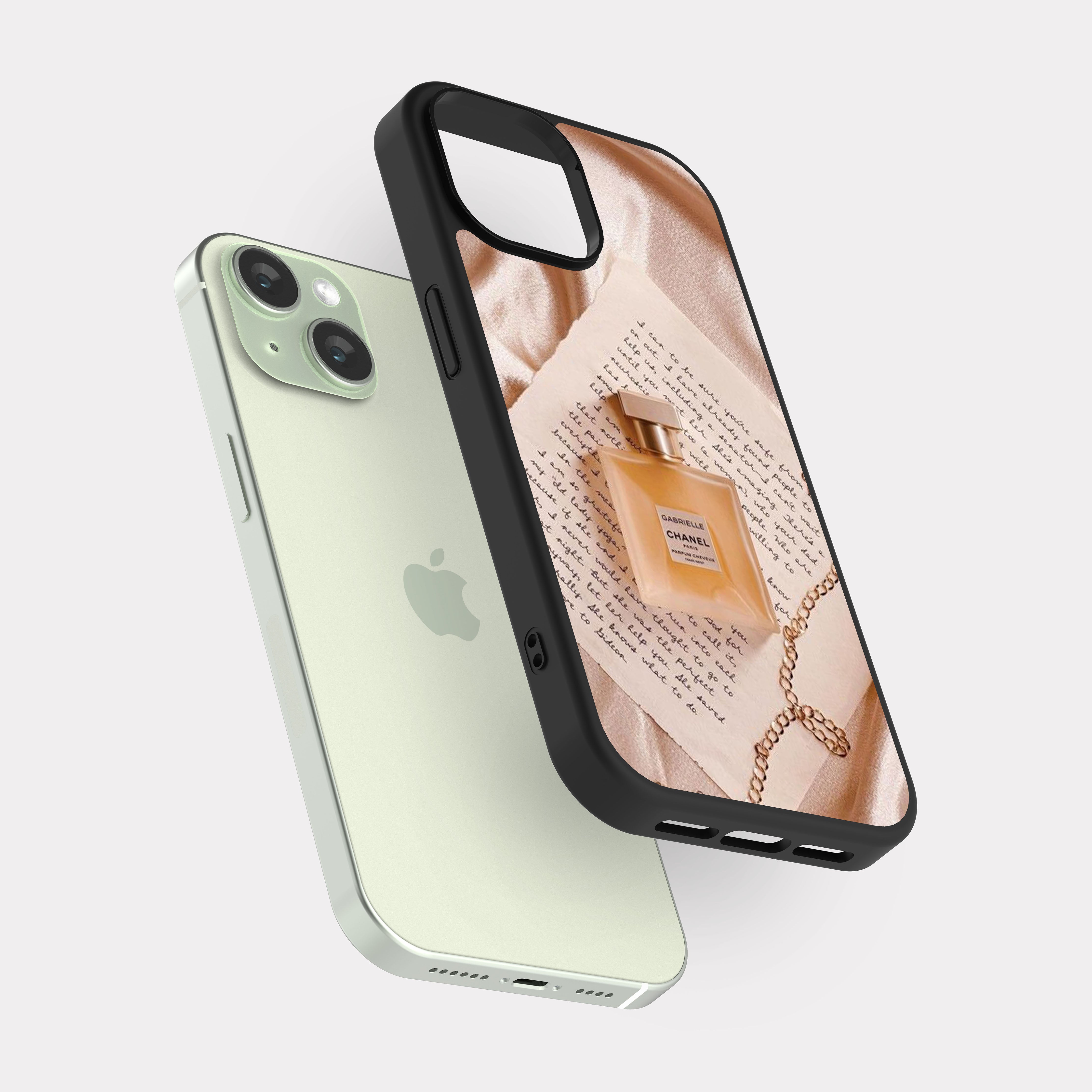 iPhone 15 case cover Chanel Orange