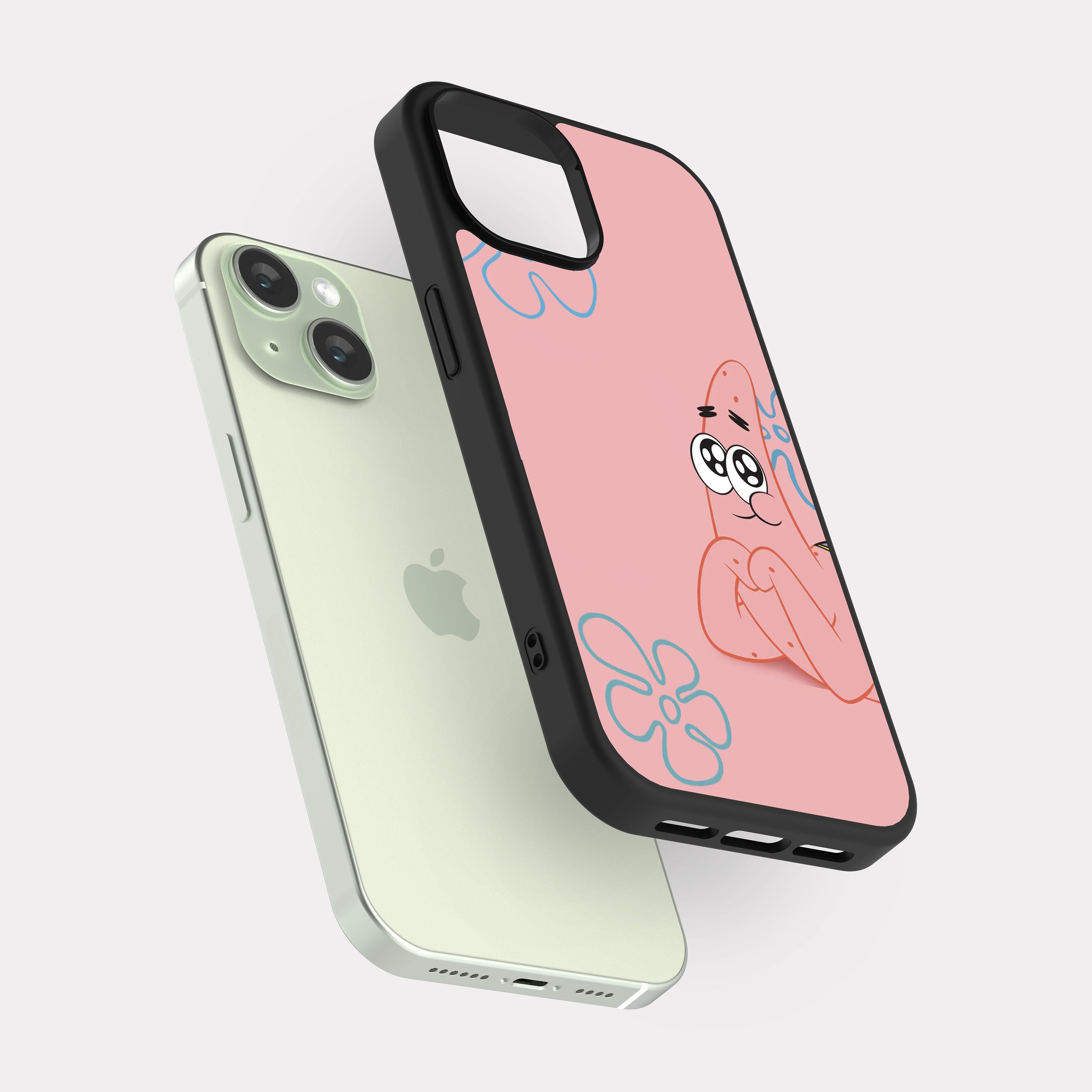 iPhone 15 case cover SpongeBob Patrick Star