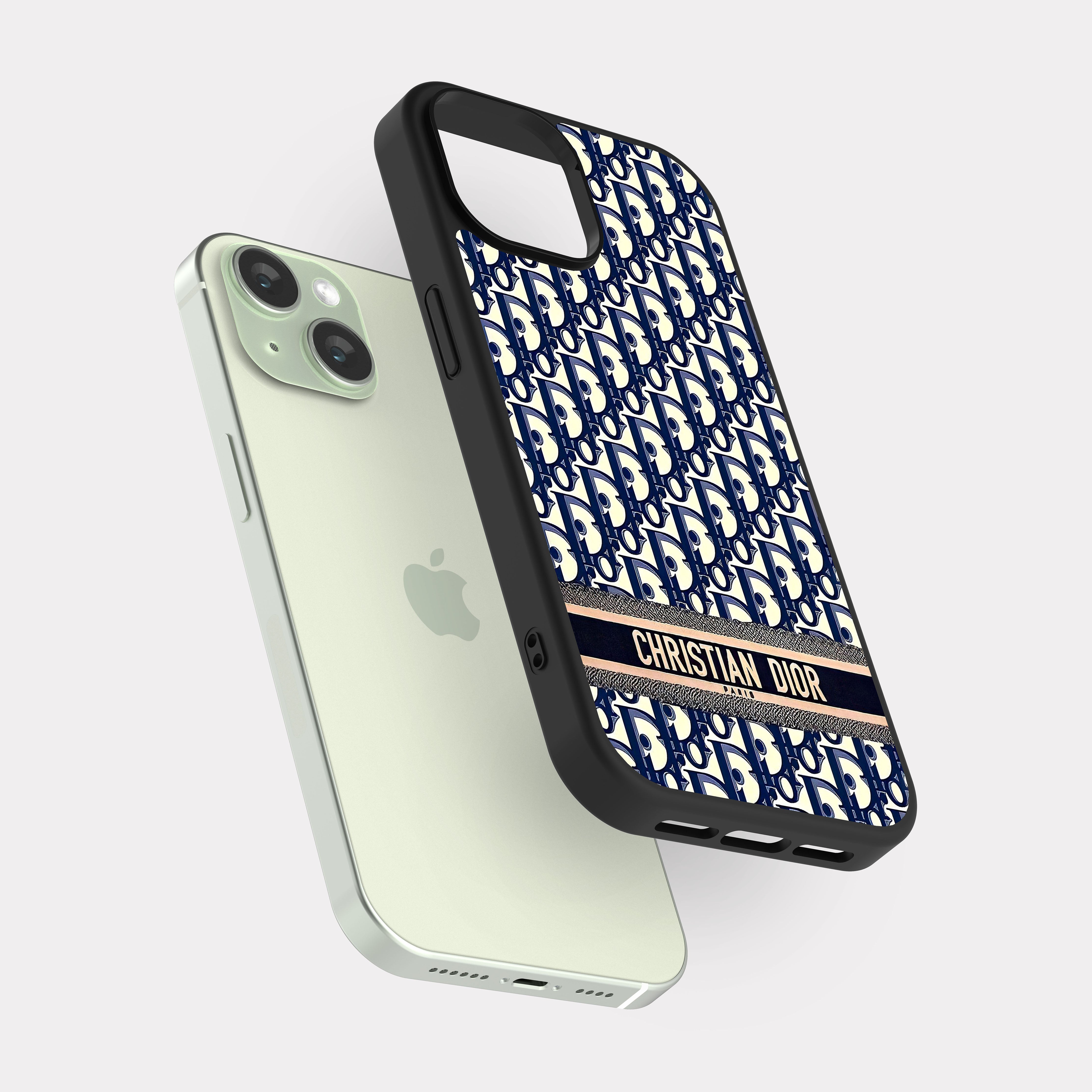 iPhone 15 case cover Dior Indigo