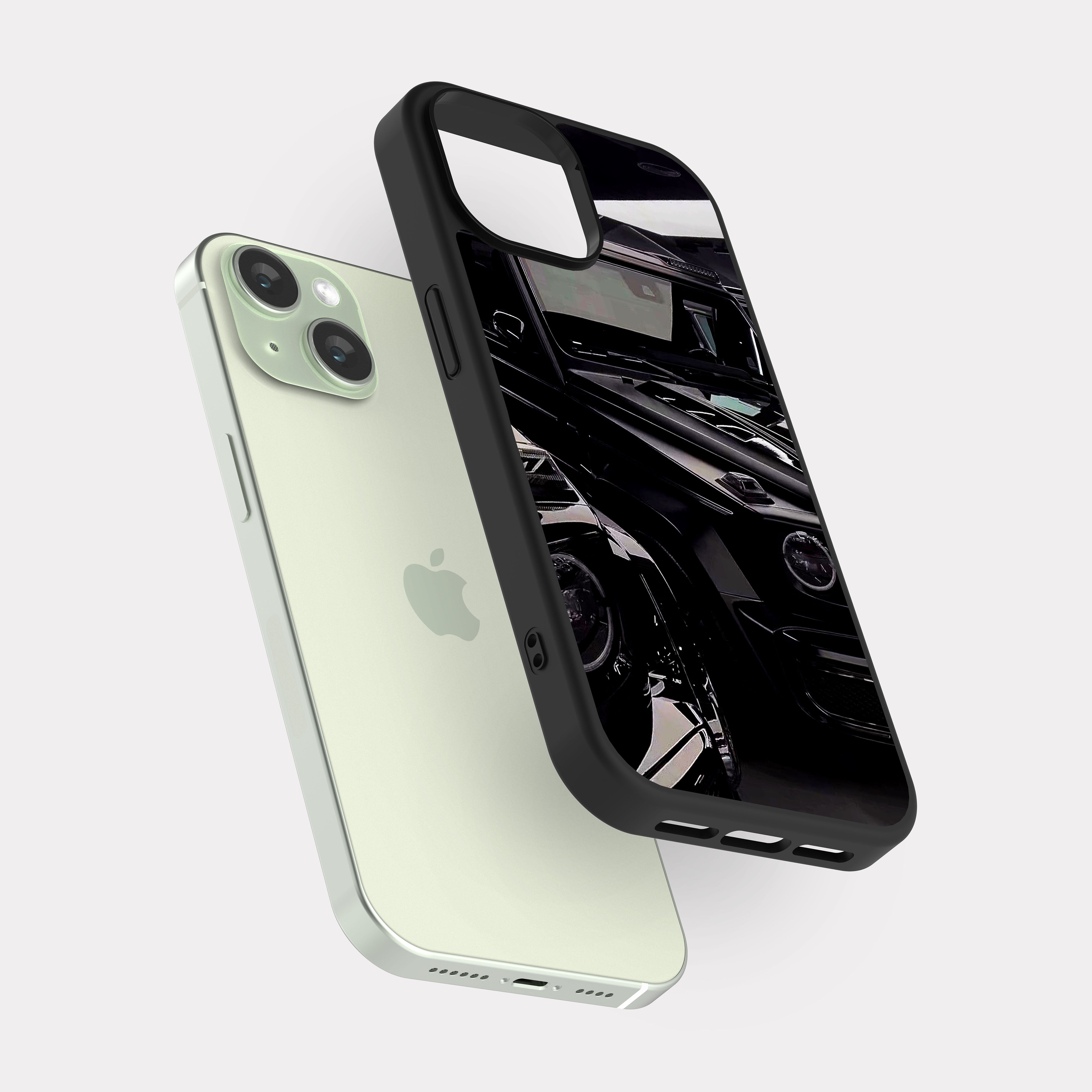 iPhone 15 case cover Mercedes Benz G63 AMG Brabus Grey