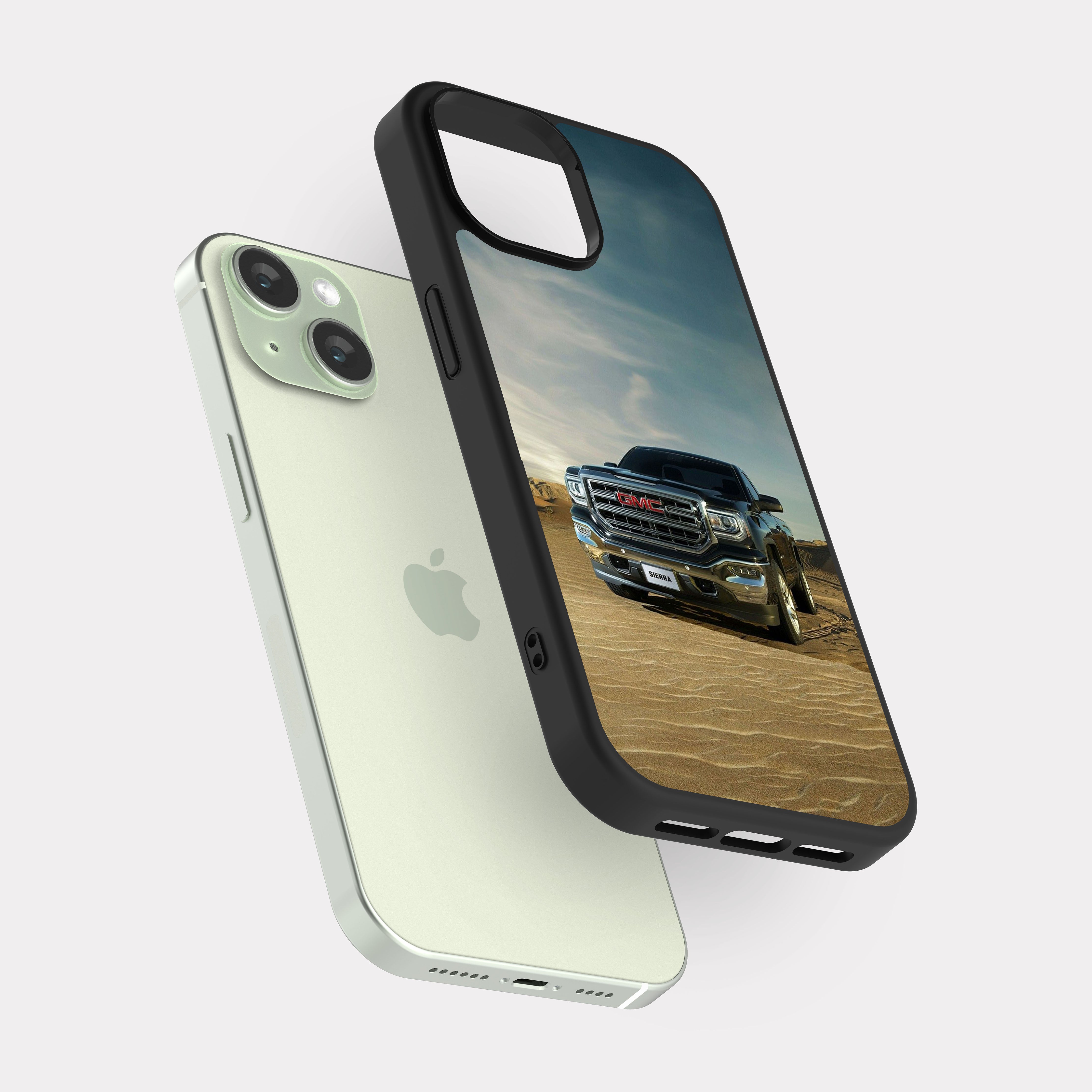 iPhone 15 case cover GMC sierra Beige