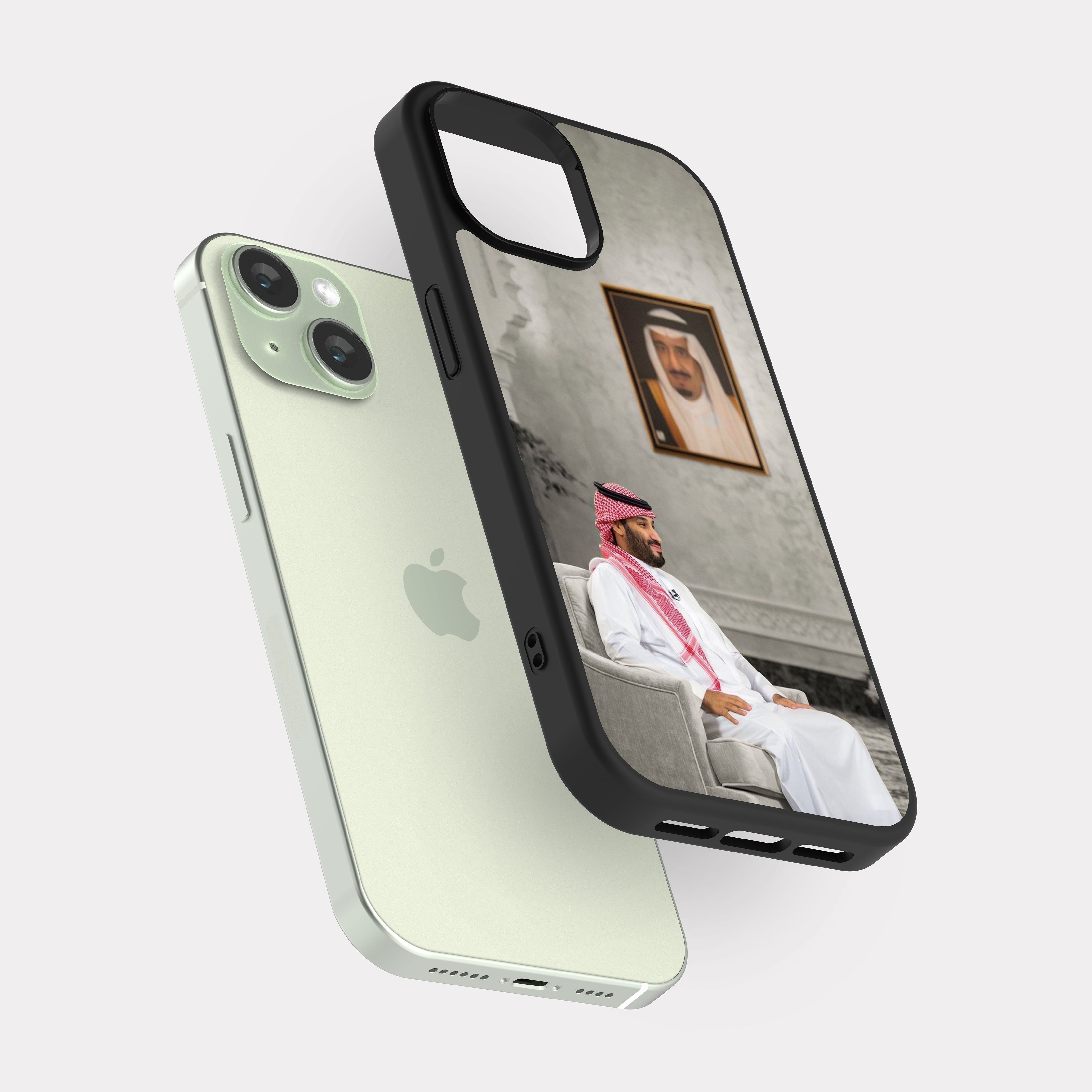 iPhone 15 case cover MBS Prince Mohammed bin Salman