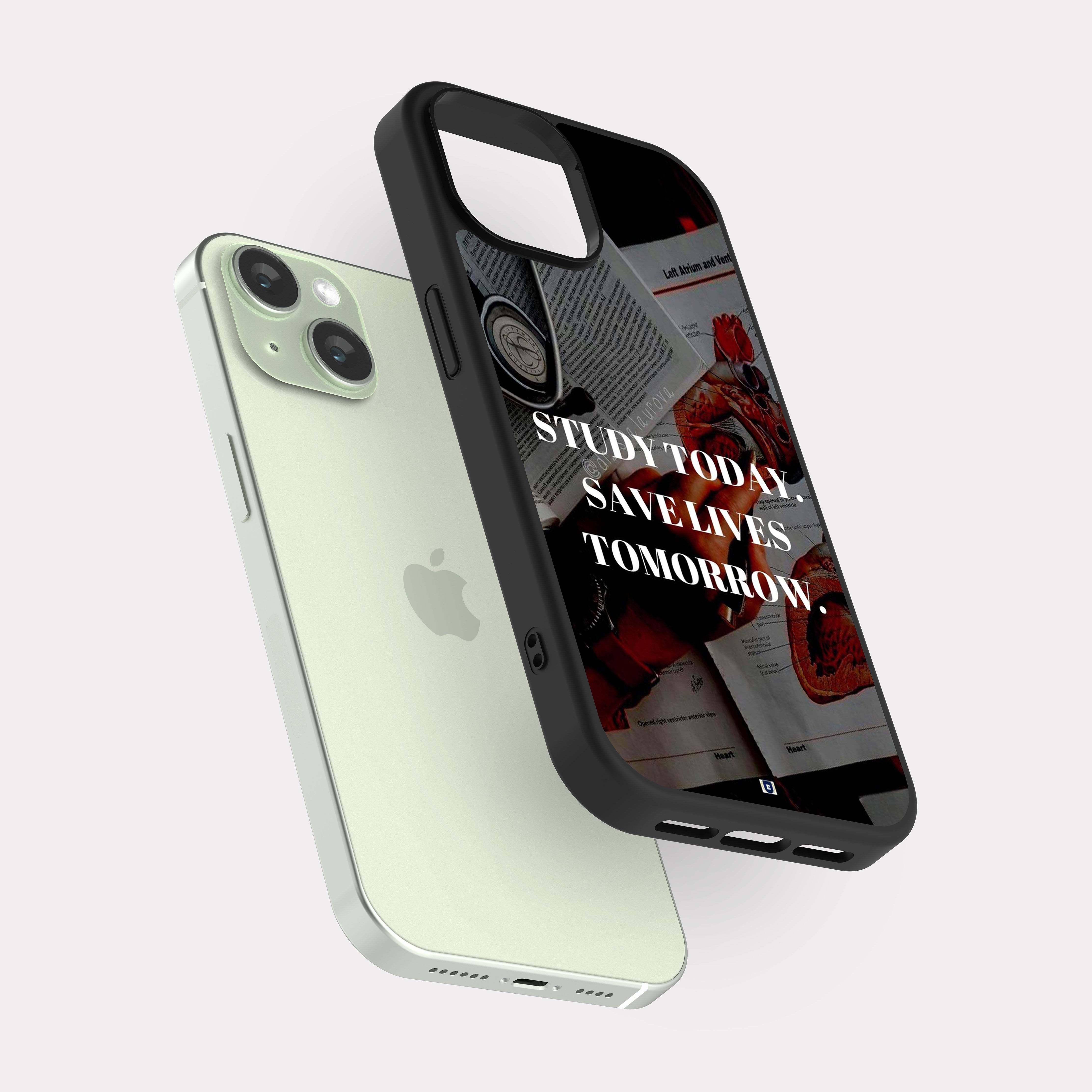 iPhone 15 case cover medical science Multicolour