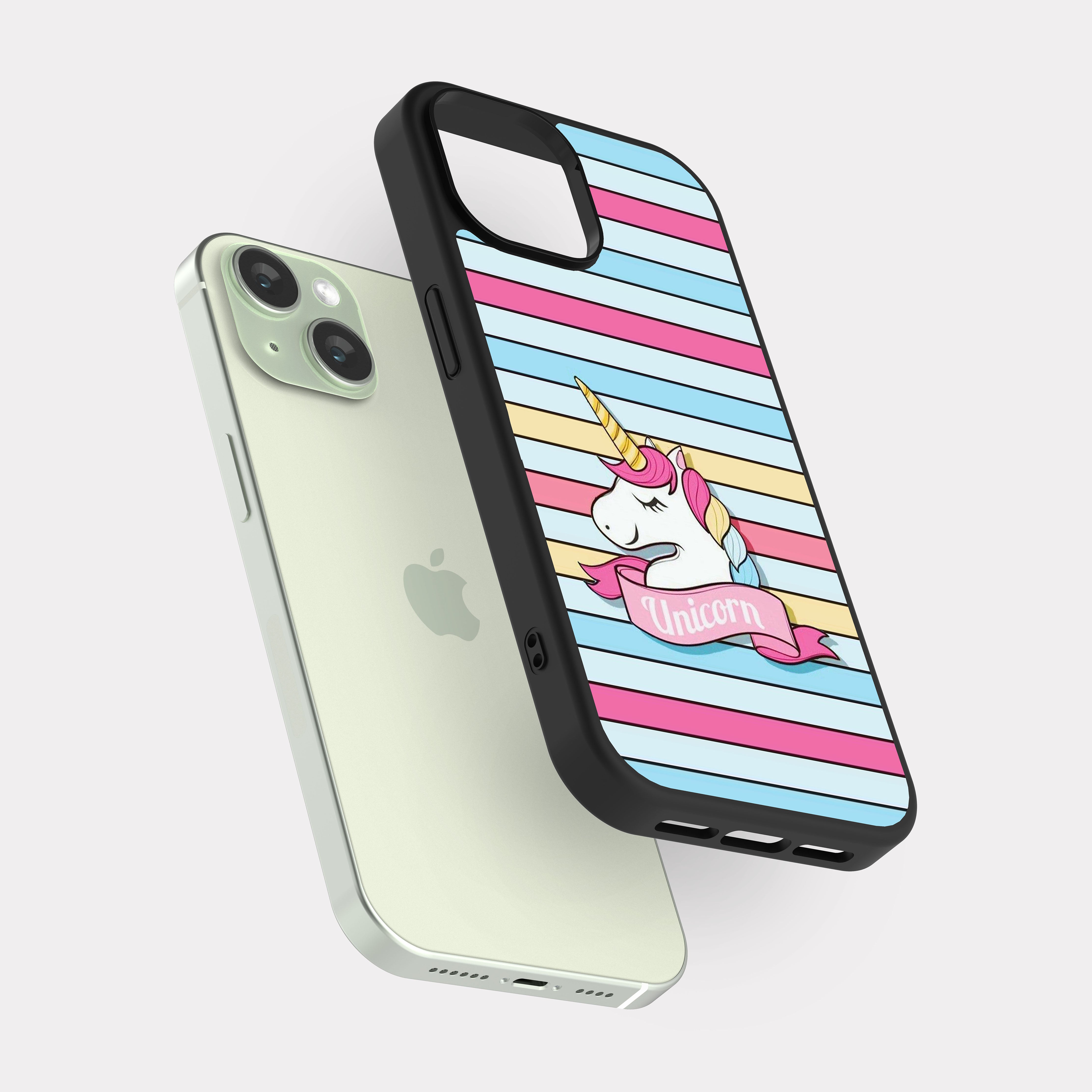 iPhone 15 case cover Unicorn Kid