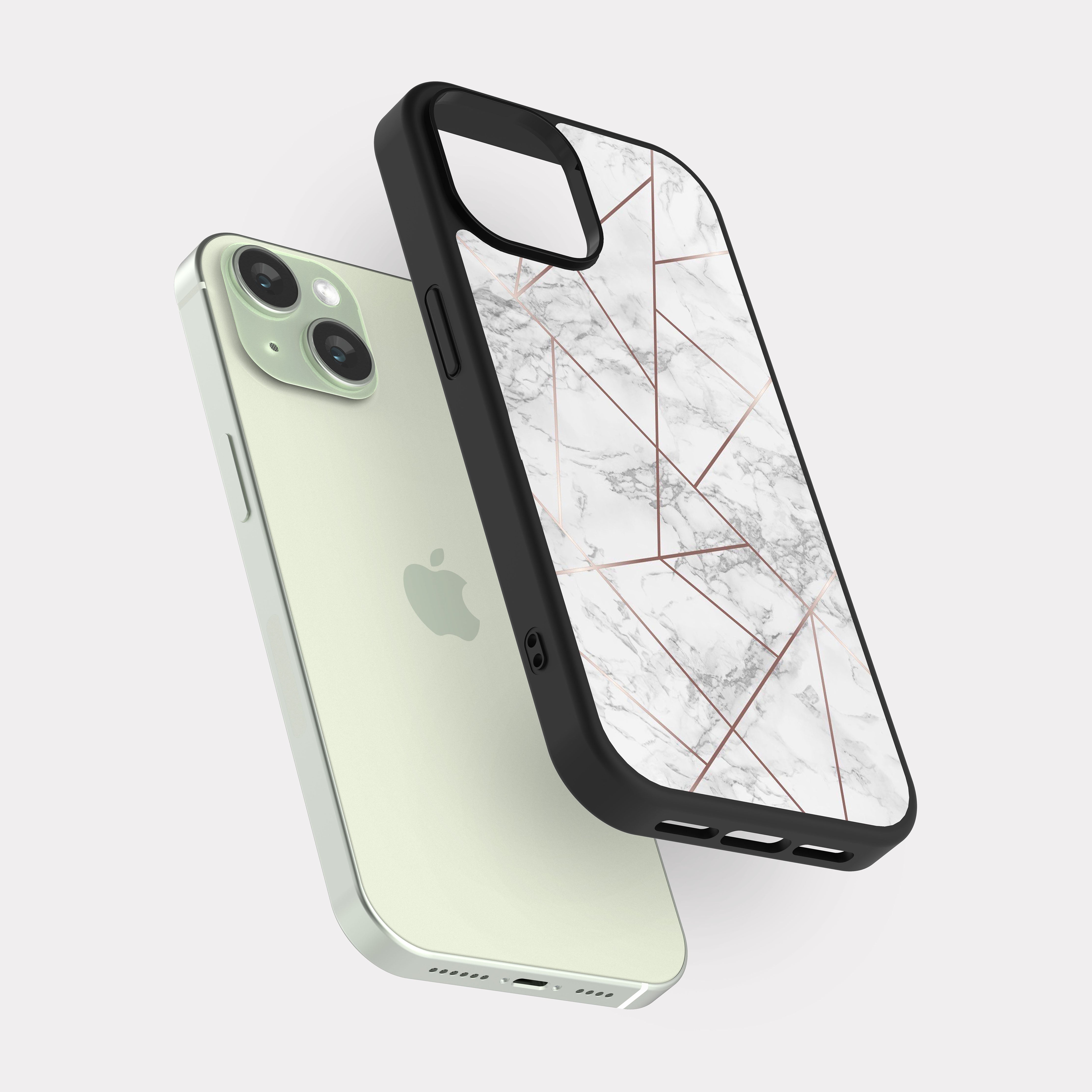 iPhone 15 case cover Attractive White