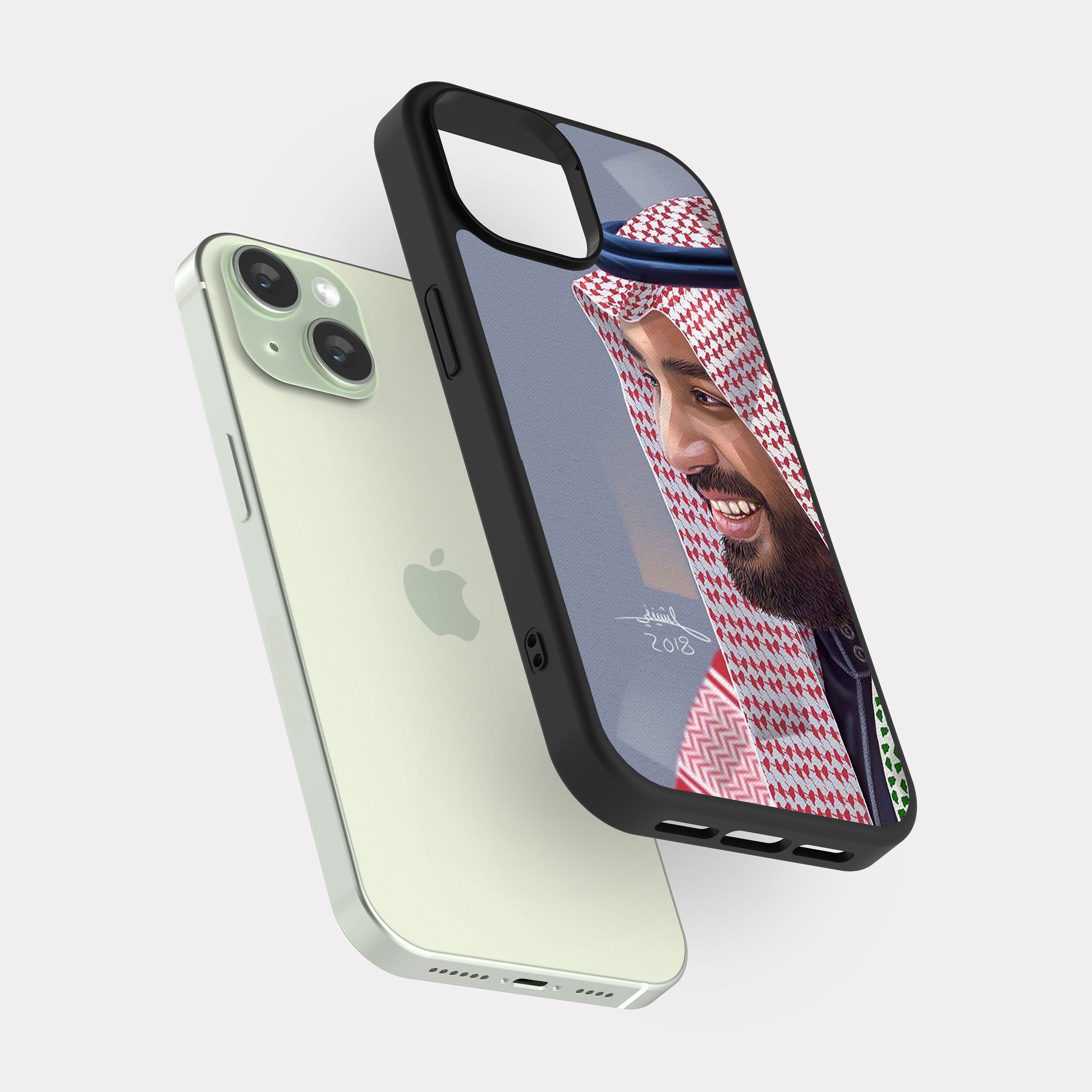 iPhone 15 case cover Mohammed bin Salman MBS