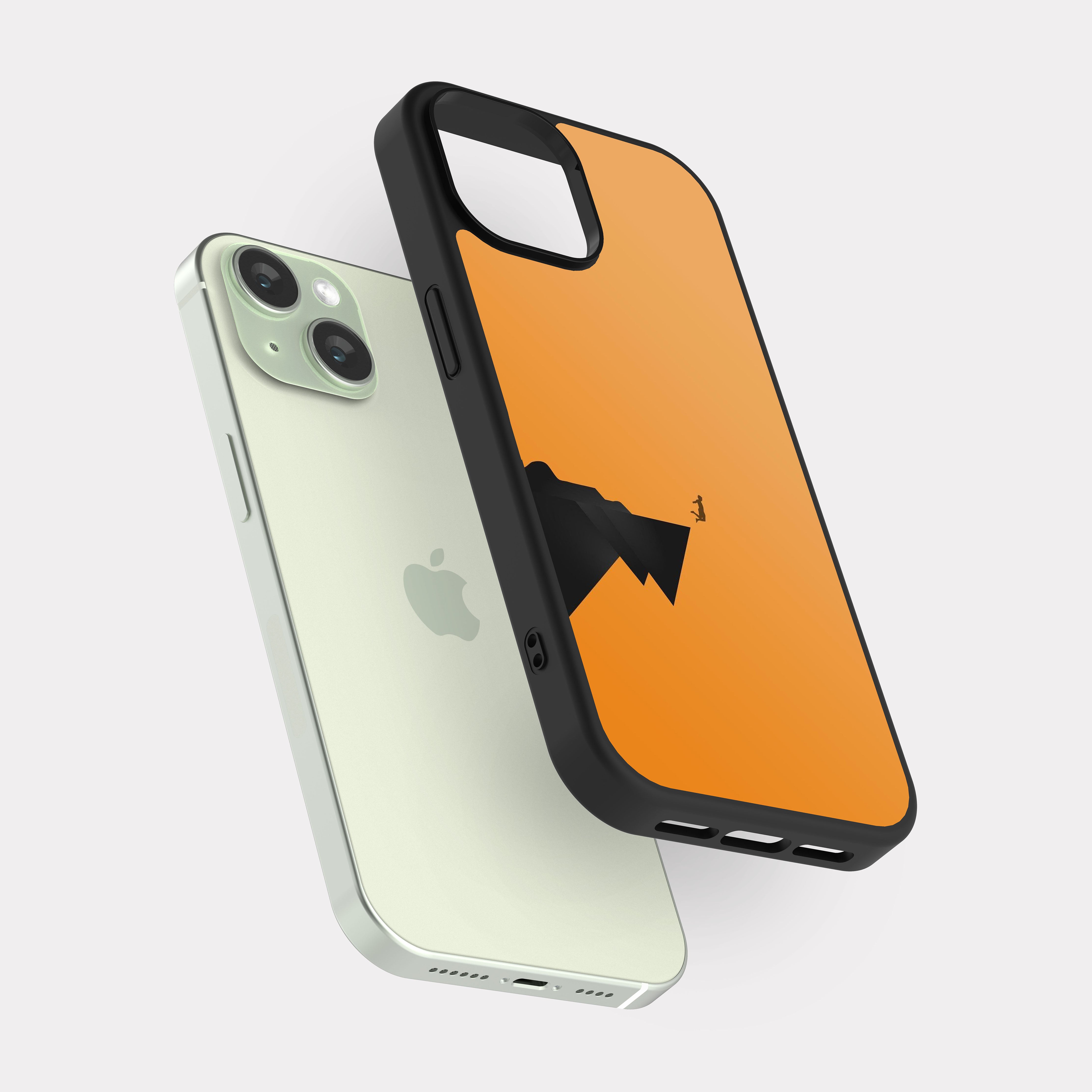 iPhone 15 case cover Elegant Orange