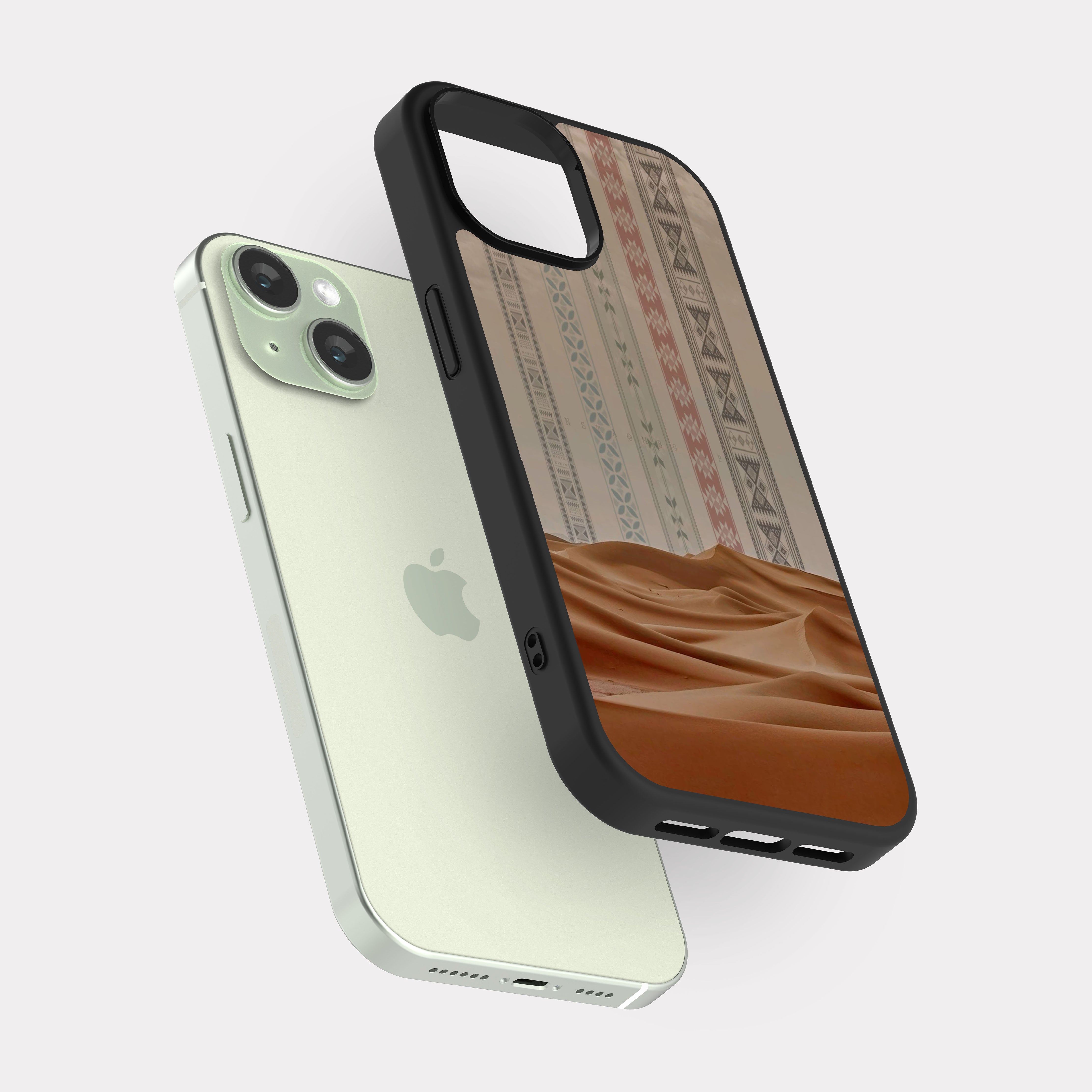 iPhone 15 case cover Desert Heritage Beige