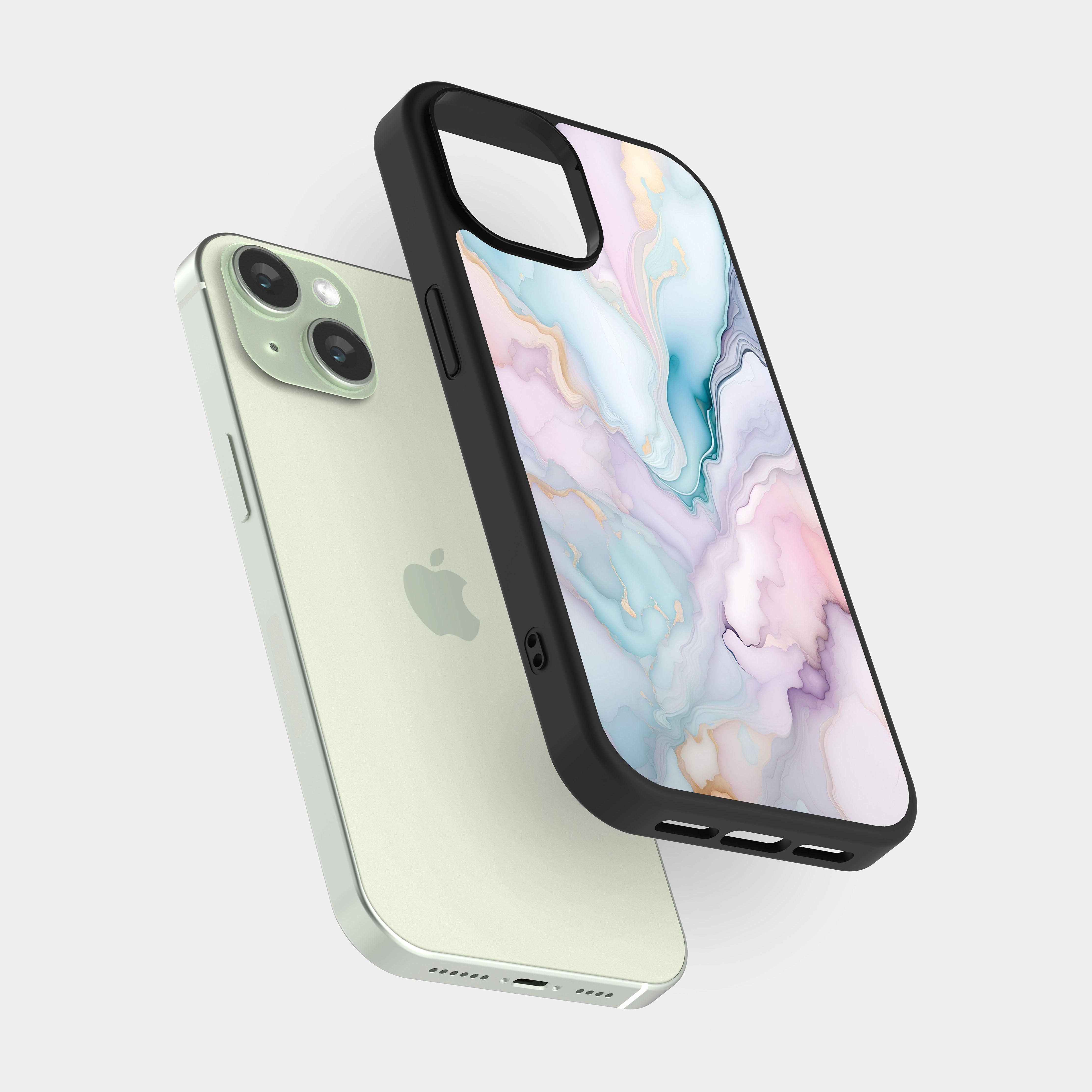 iPhone 15 case cover Mixing Colors Multicolour