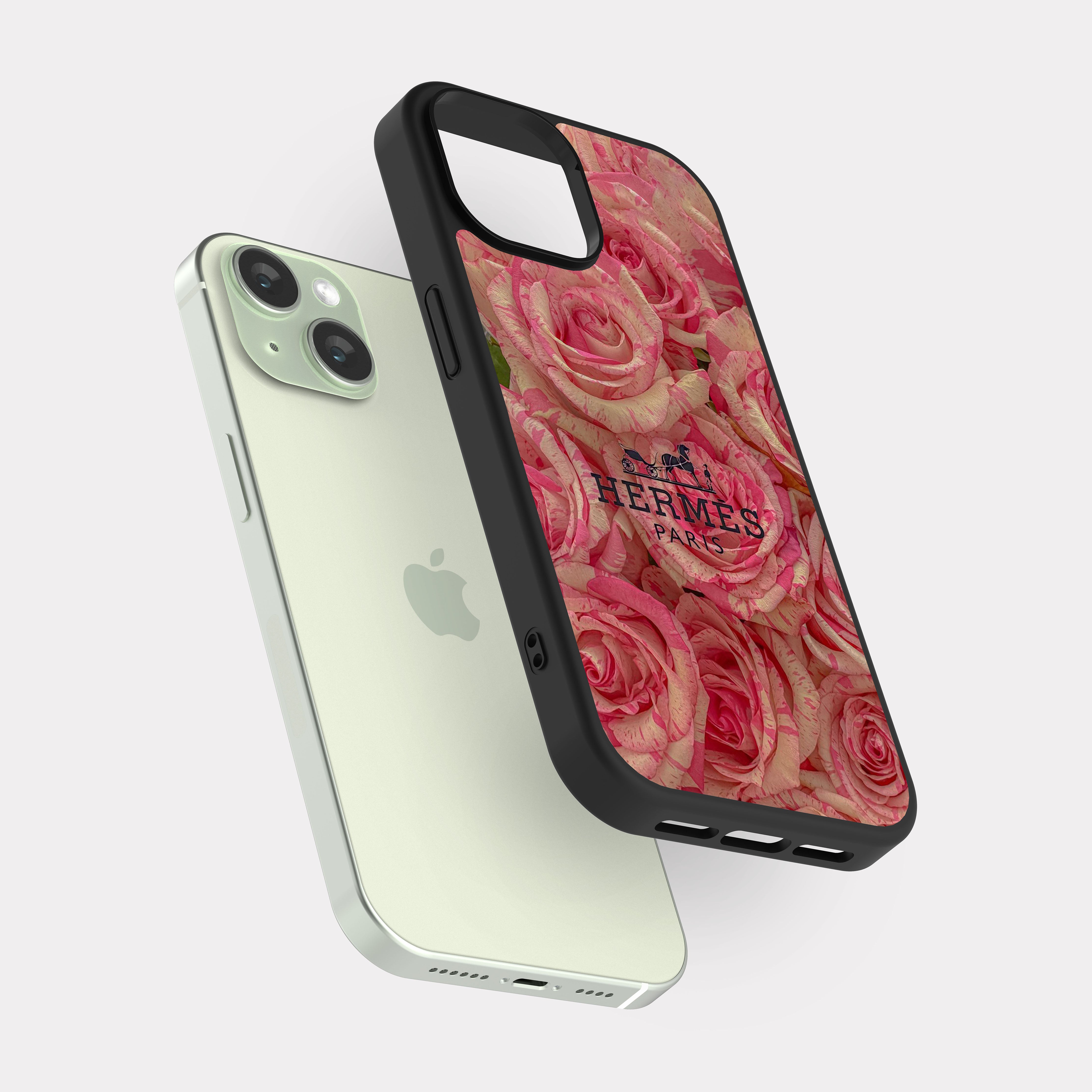 iPhone 15 case cover Hermes Pink