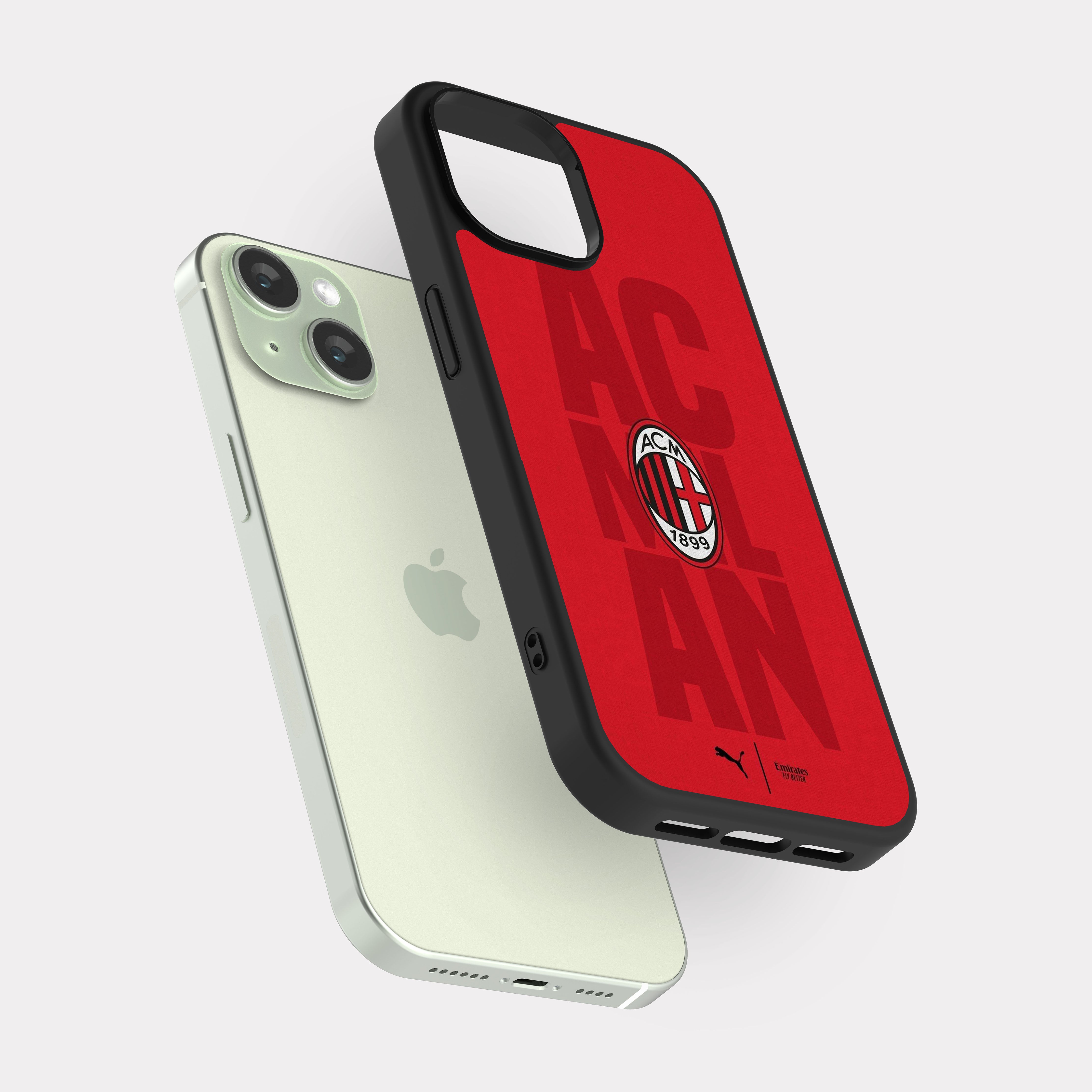 iPhone 15 case cover AC Milan FC Red