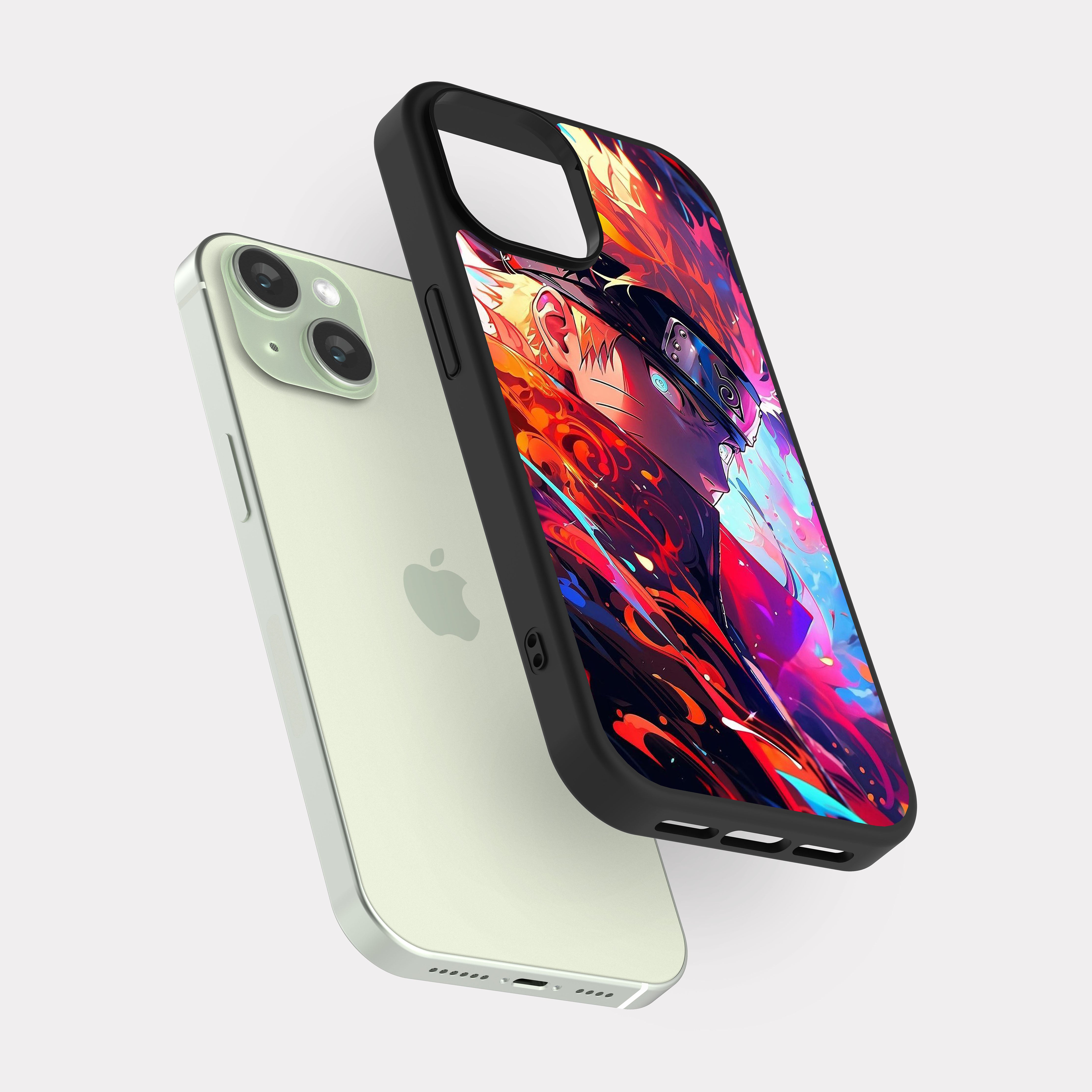 iPhone 15 case cover Naruto Multicolour