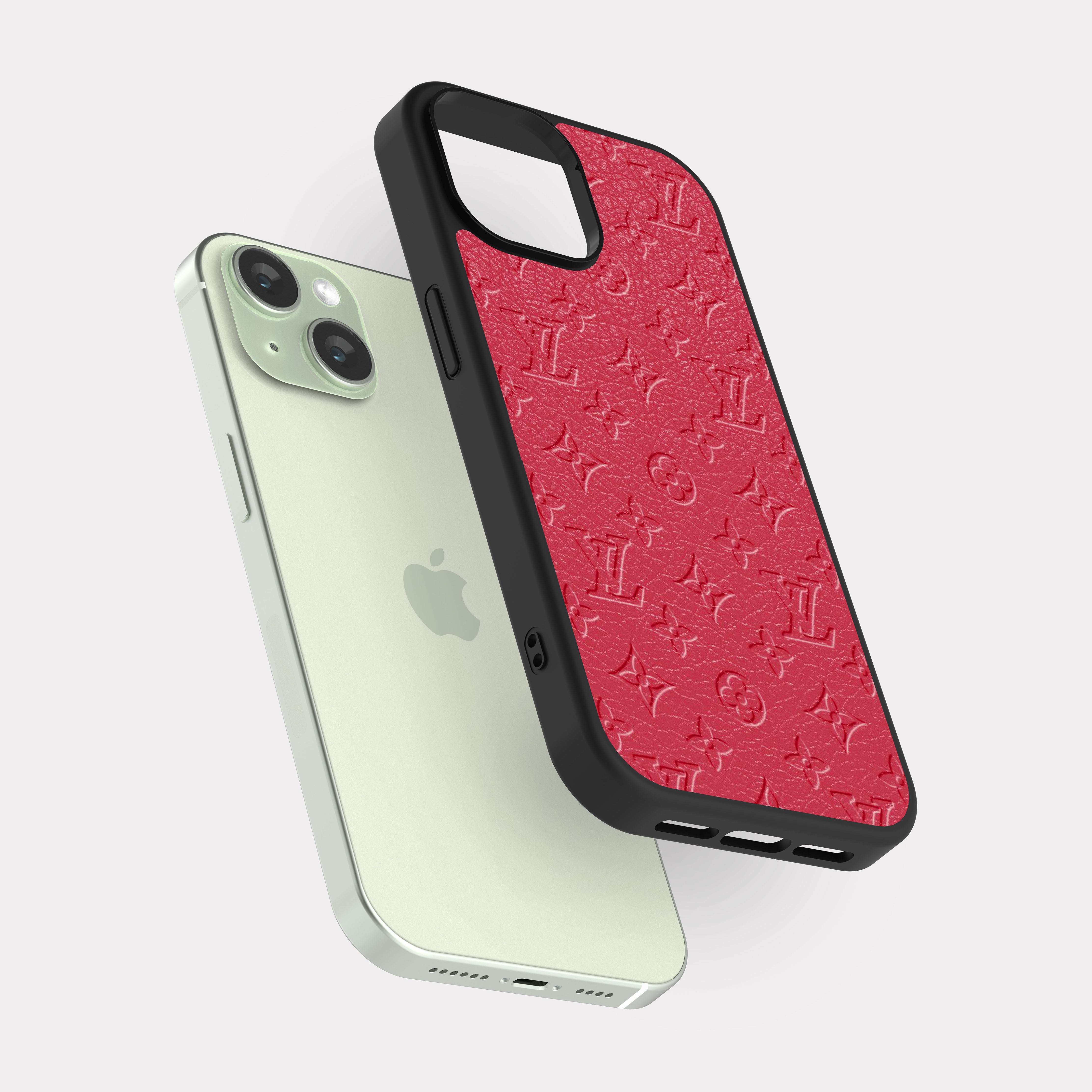 iPhone 15 case cover Louis Vuitton Pink