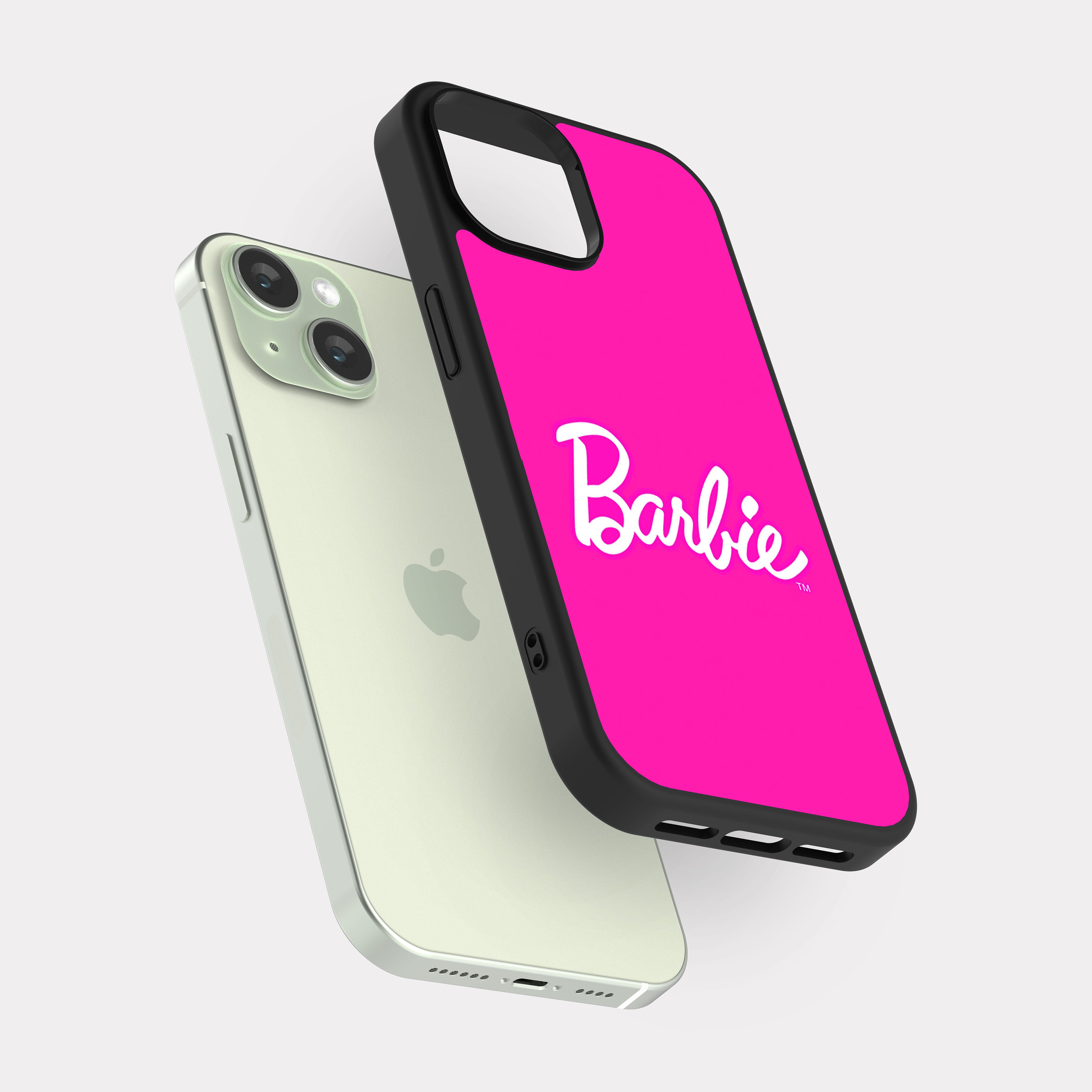 iPhone 15 case cover Barbie White