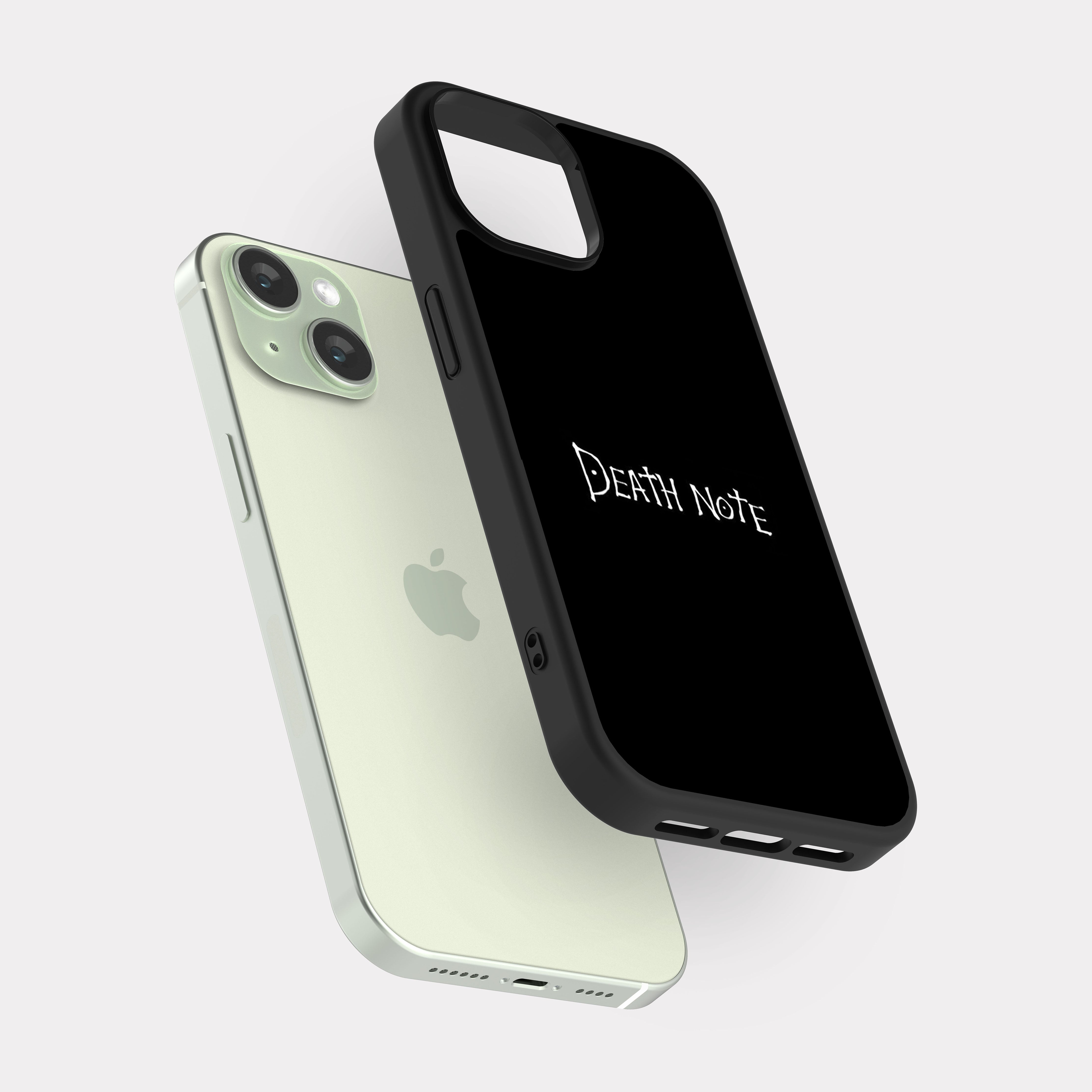 iPhone 15 case cover Death Note White
