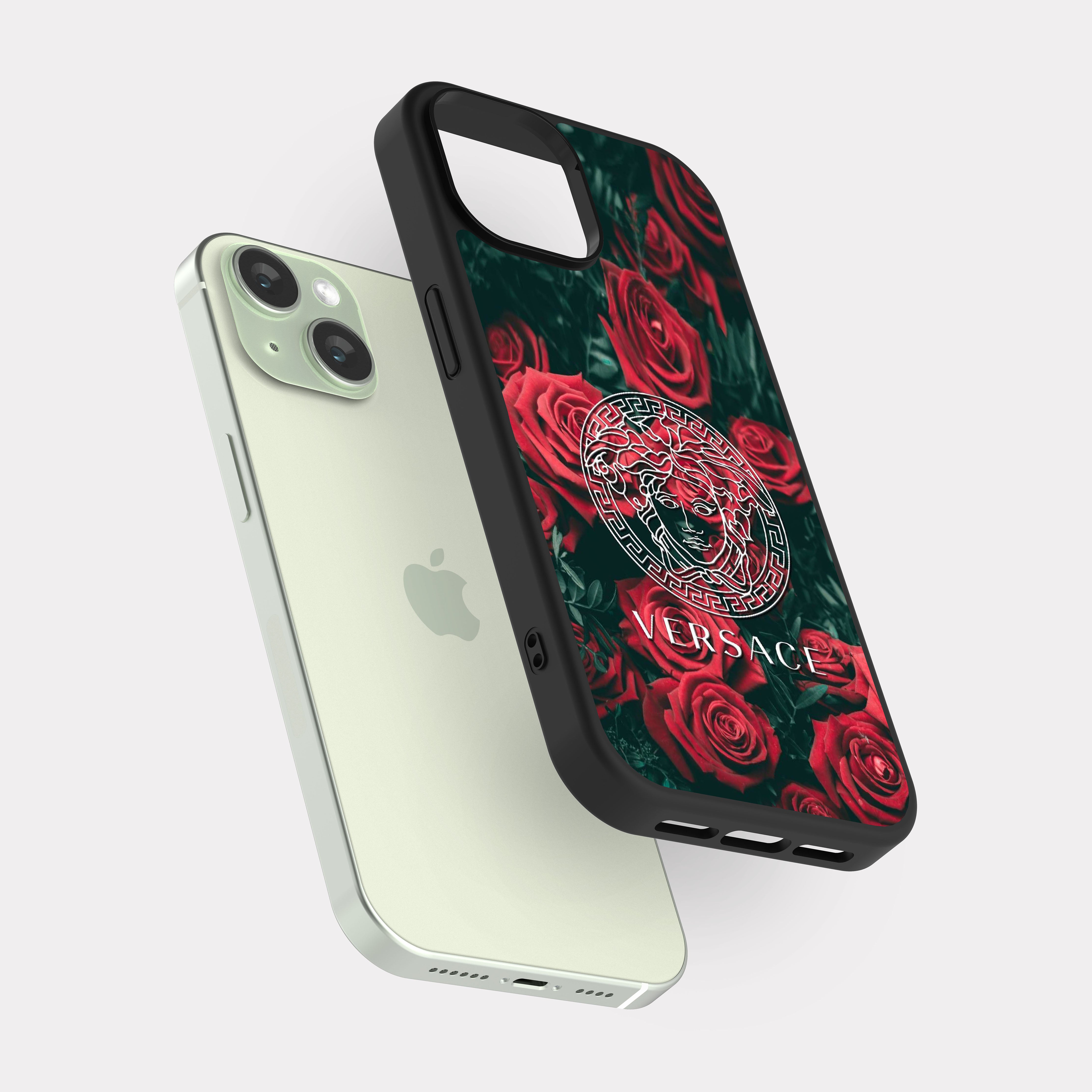 iPhone 15 case cover Versace Red