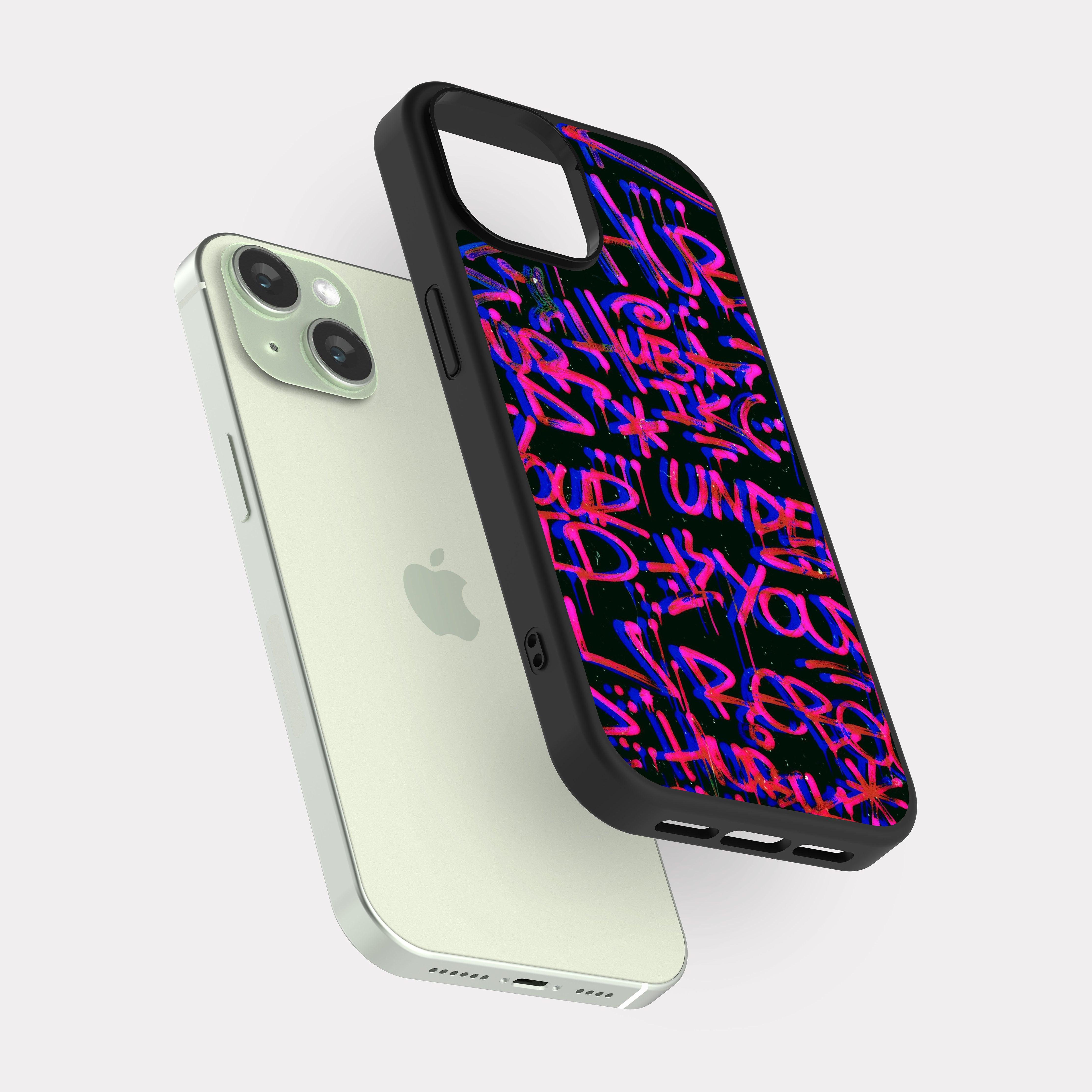 iPhone 15 case cover Gravity art Red