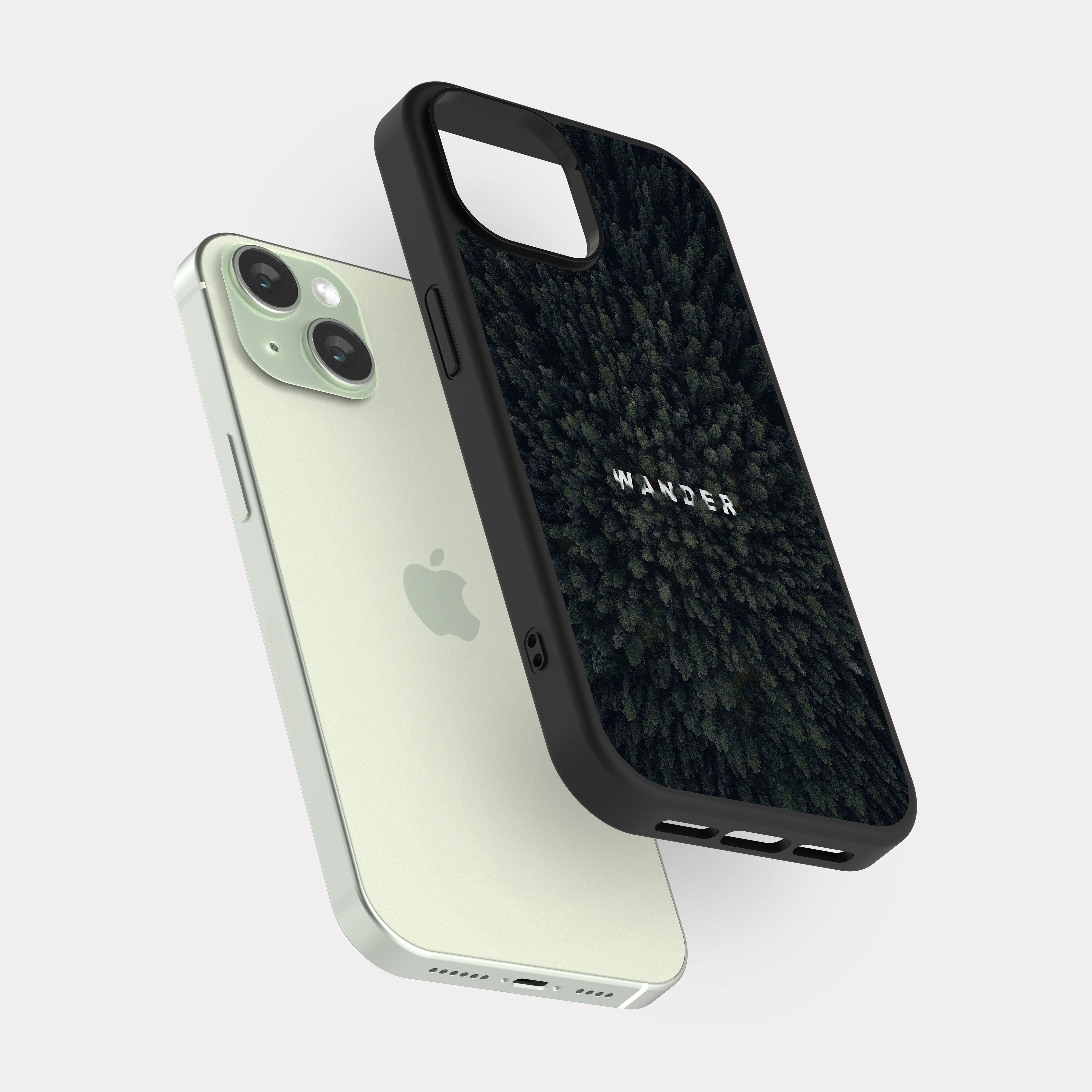 iPhone 15 case cover English Quote Wander