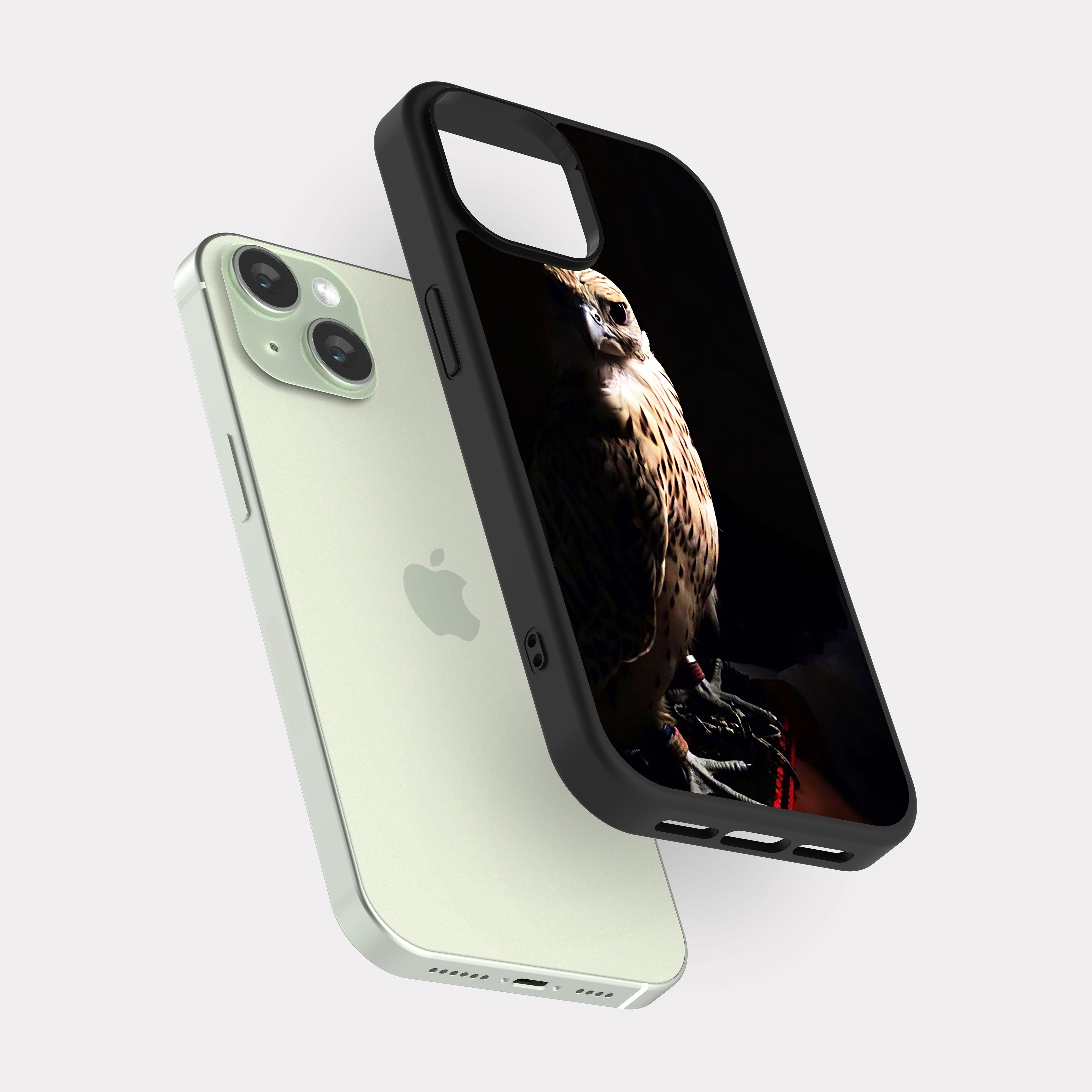 iPhone 15 case cover Hawk Black