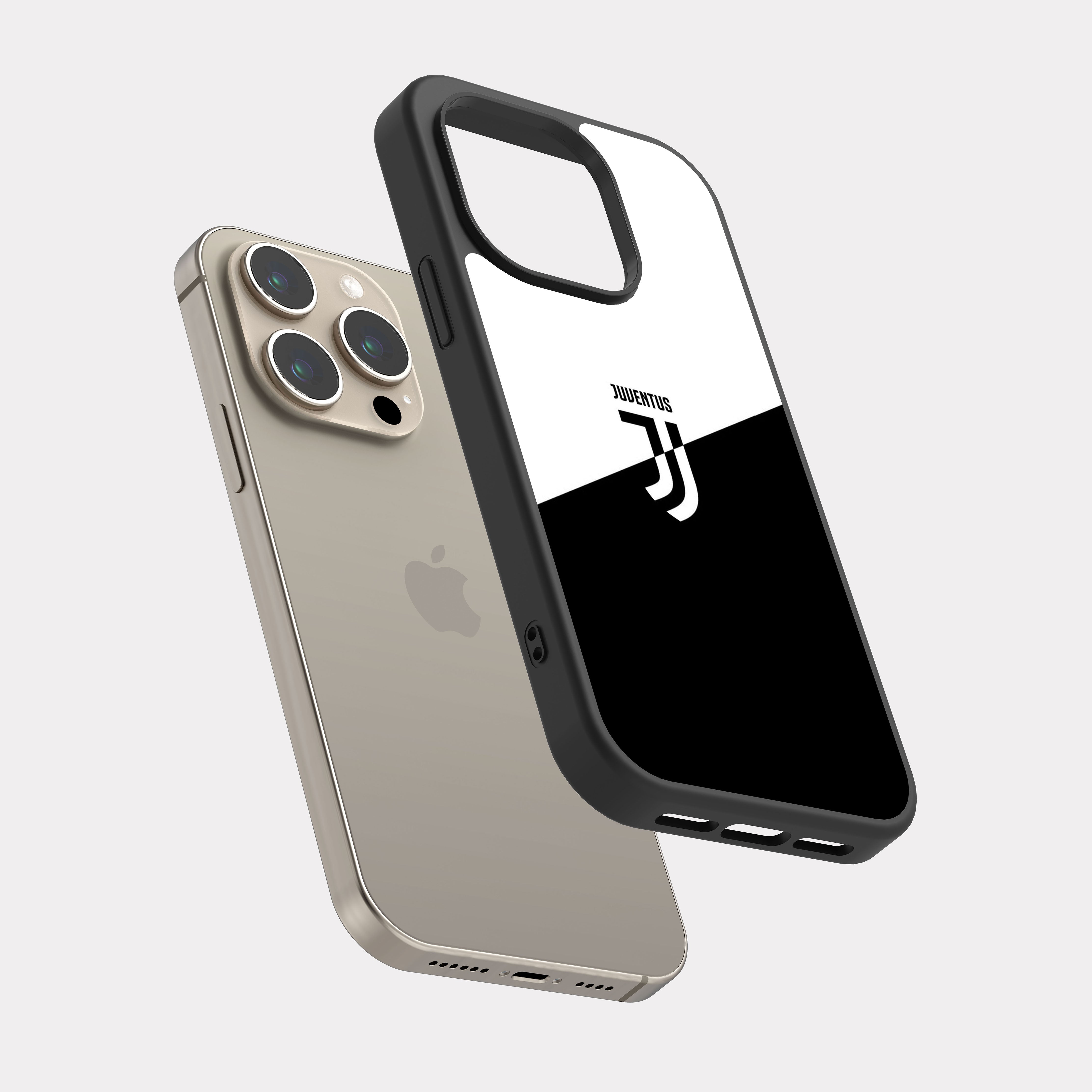 iPhone 15 Pro case cover Juventus FC White