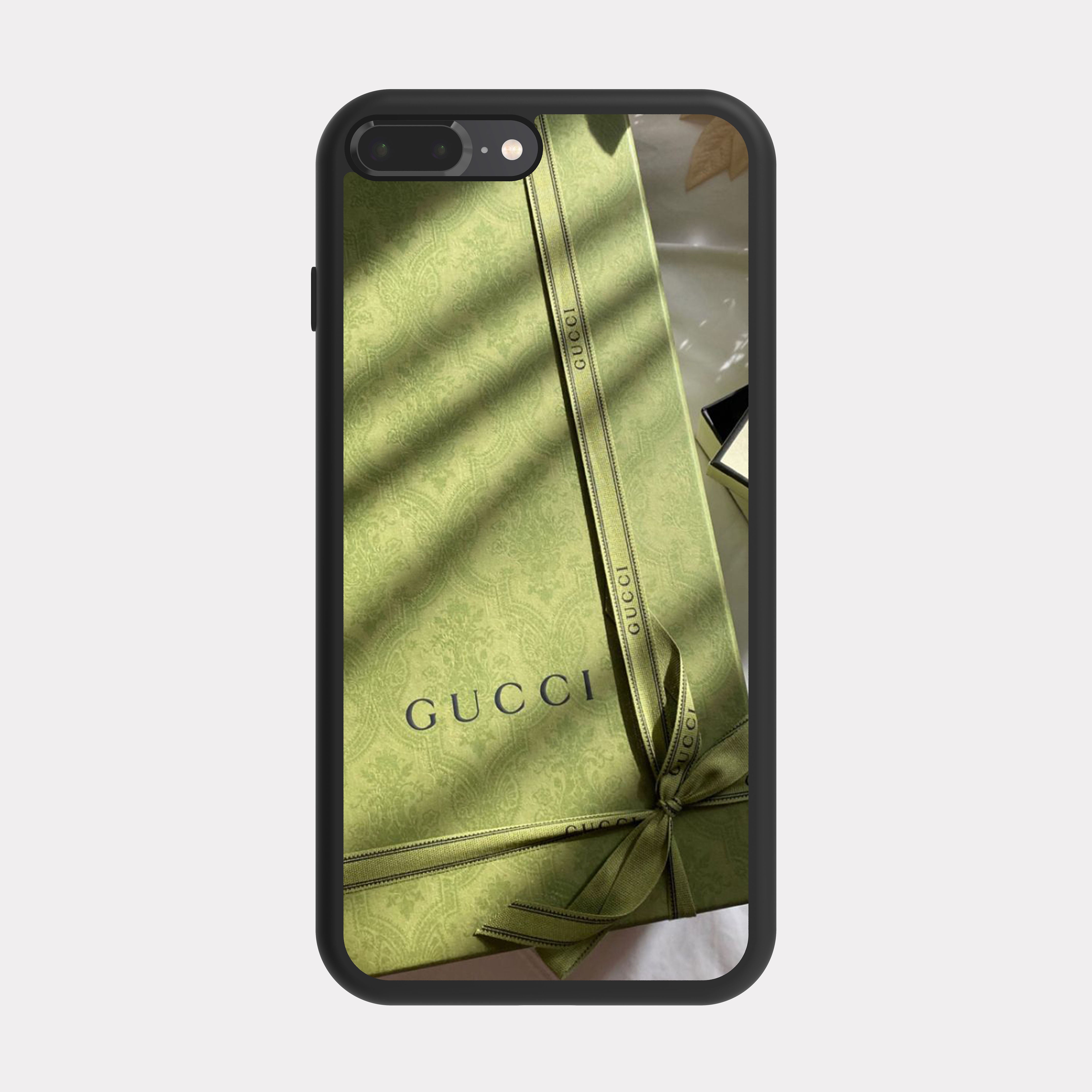 iPhone 8 Plus case cover Green Gucci
