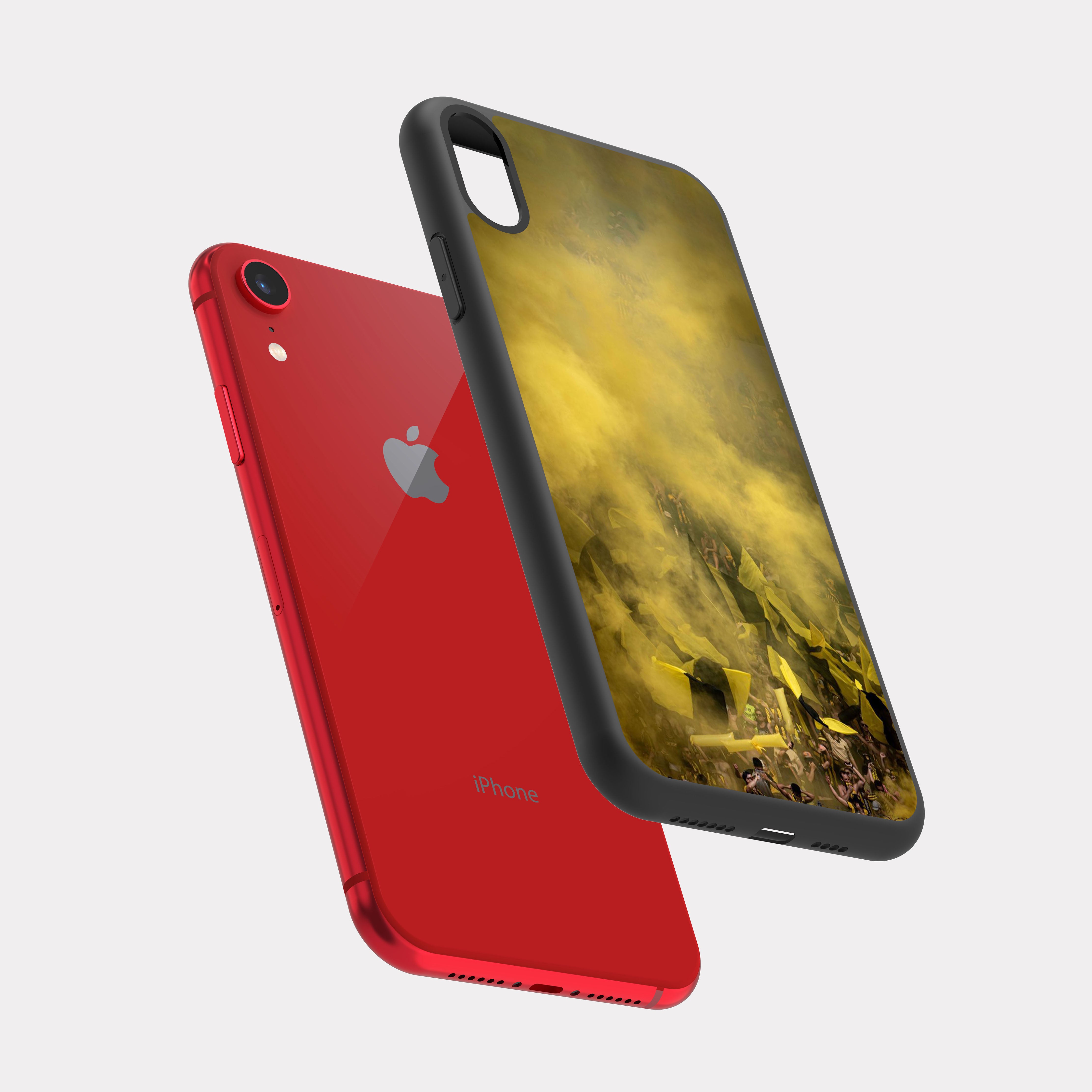 iPhone XR case cover Alittihad club fans Yellow