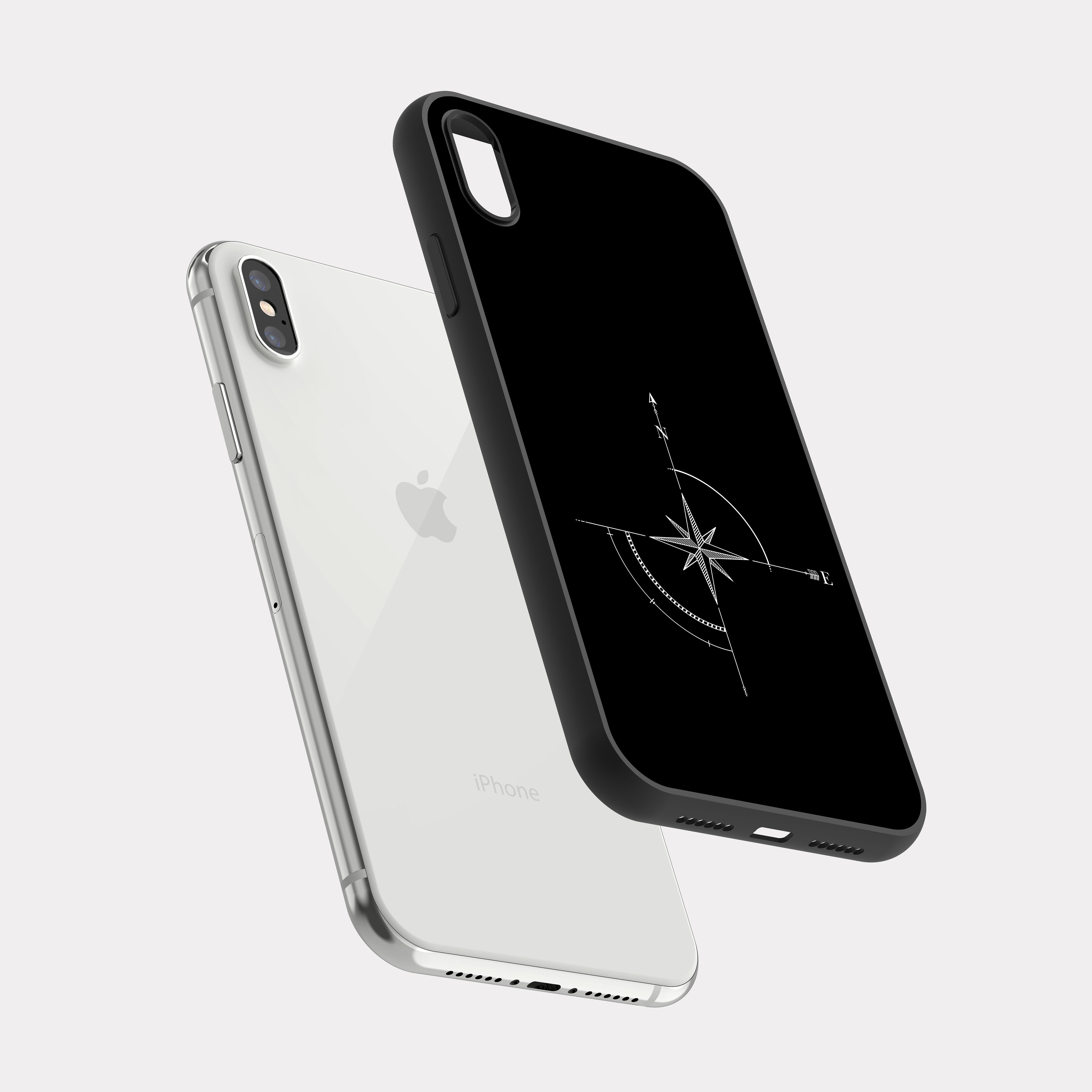 iPhone XS MAX case cover Directions Black