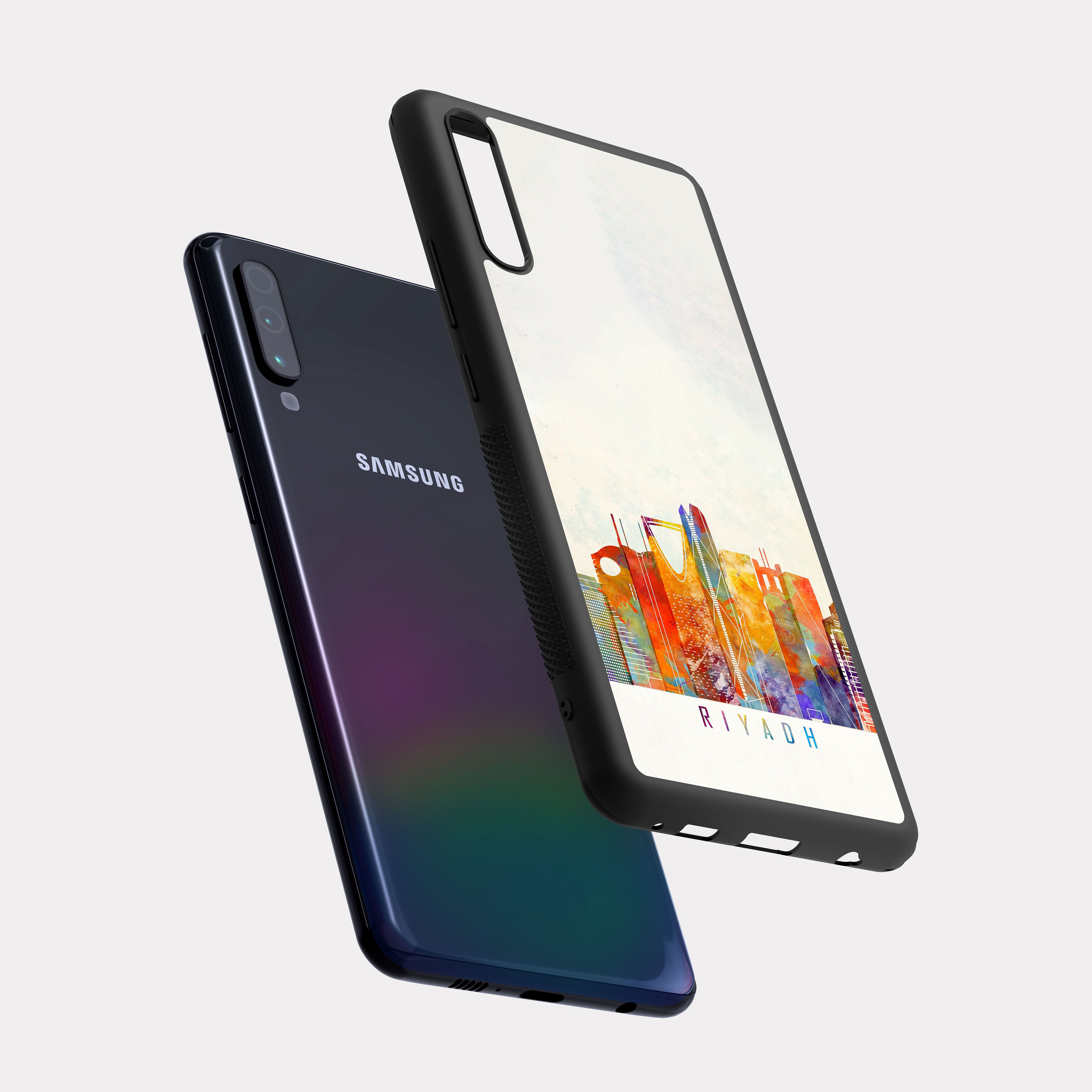 Samsung Galaxy A70 case cover Riyadh Multicolour