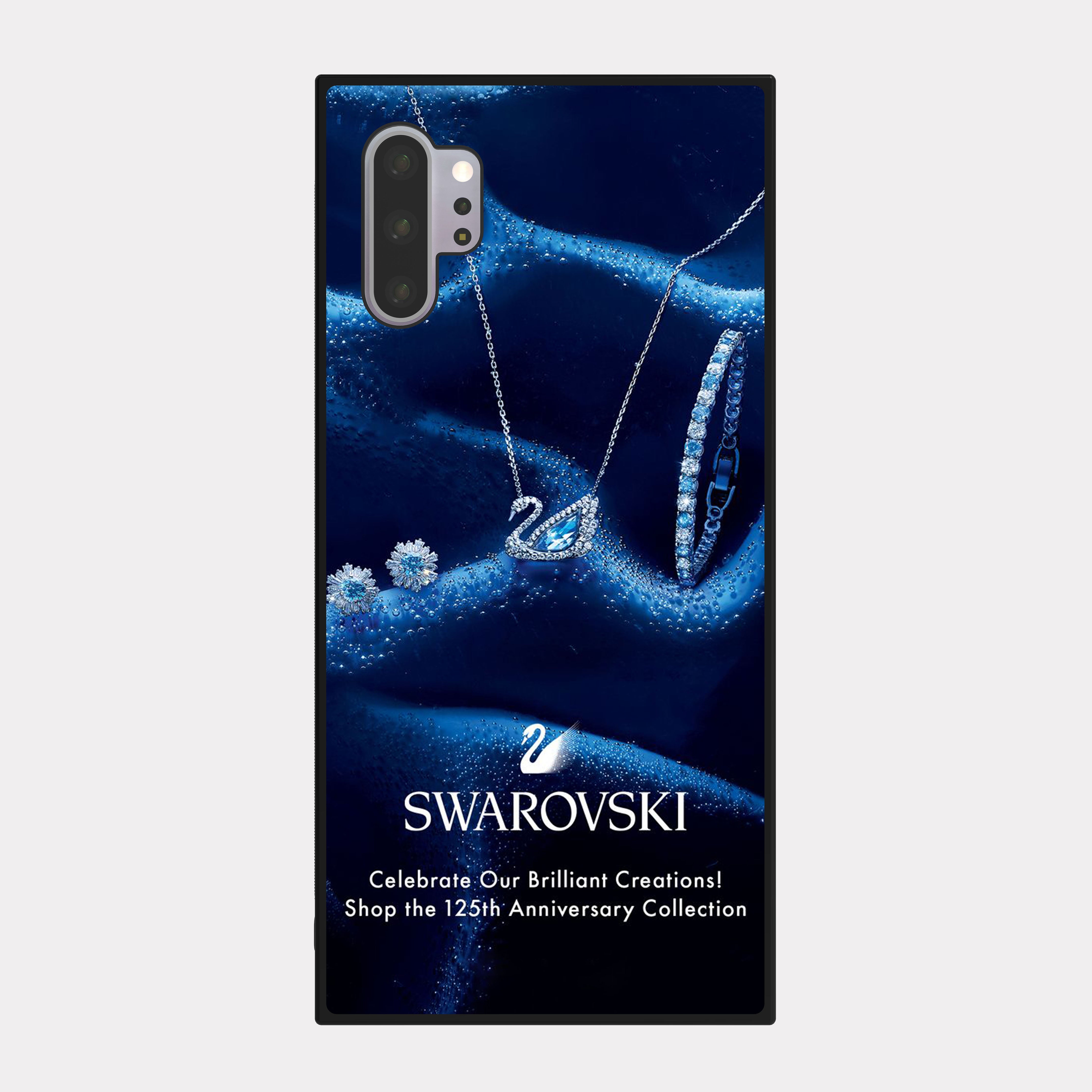 Samsung Galaxy Note 10 Plus case cover Swarovski Blue