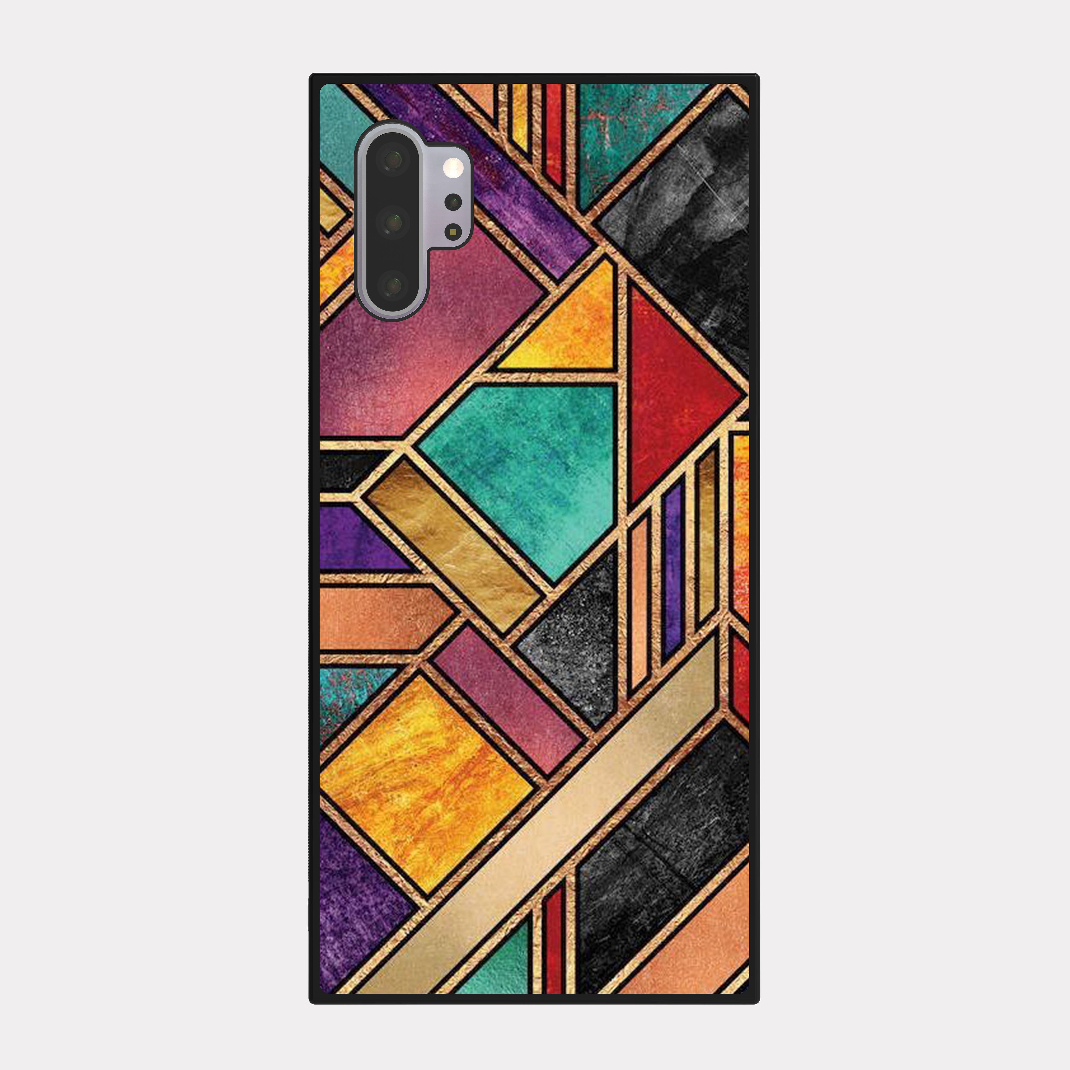 Samsung Galaxy Note 10 Plus case cover Colorful Pattern Multicolour