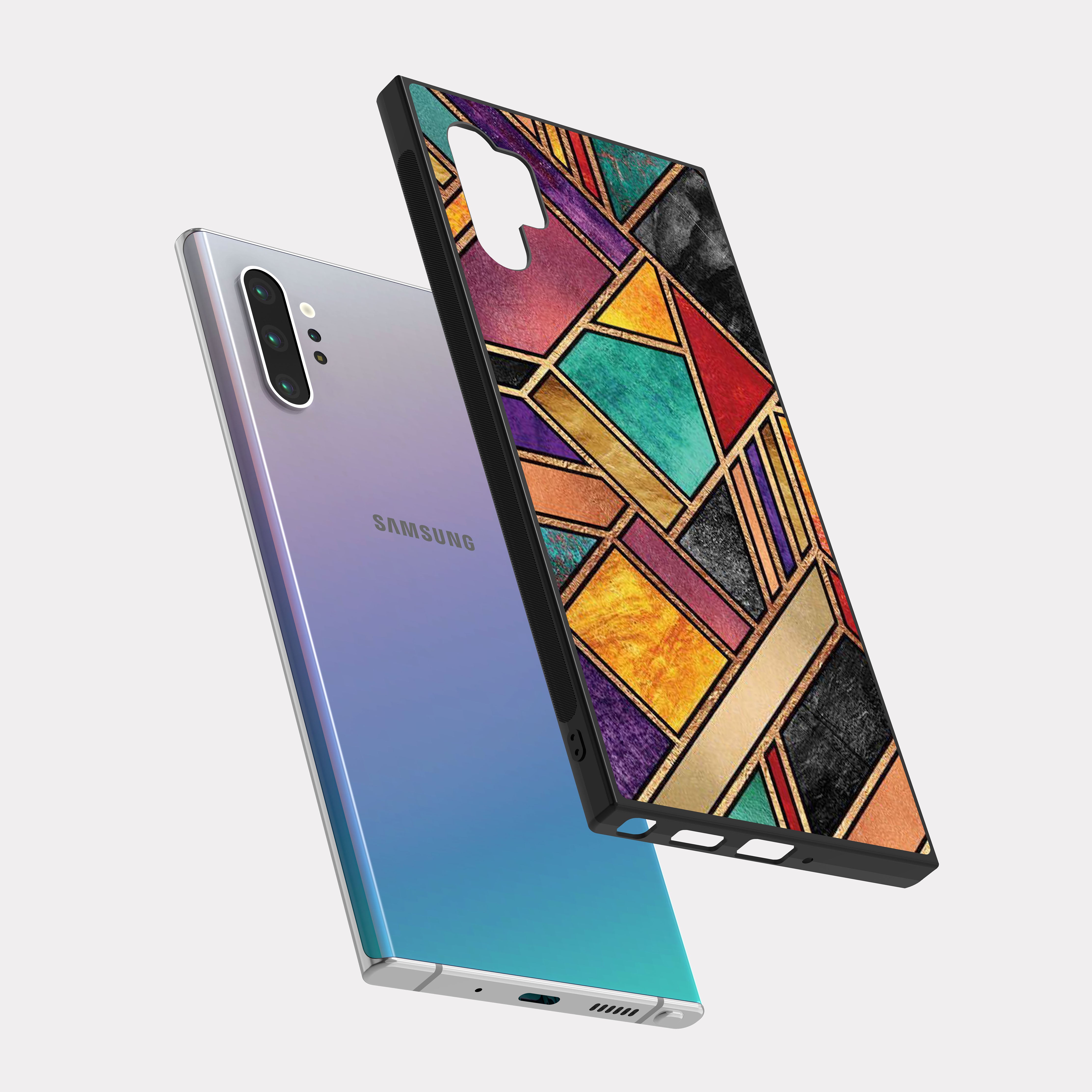 Samsung Galaxy Note 10 Plus case cover Colorful Pattern Multicolour