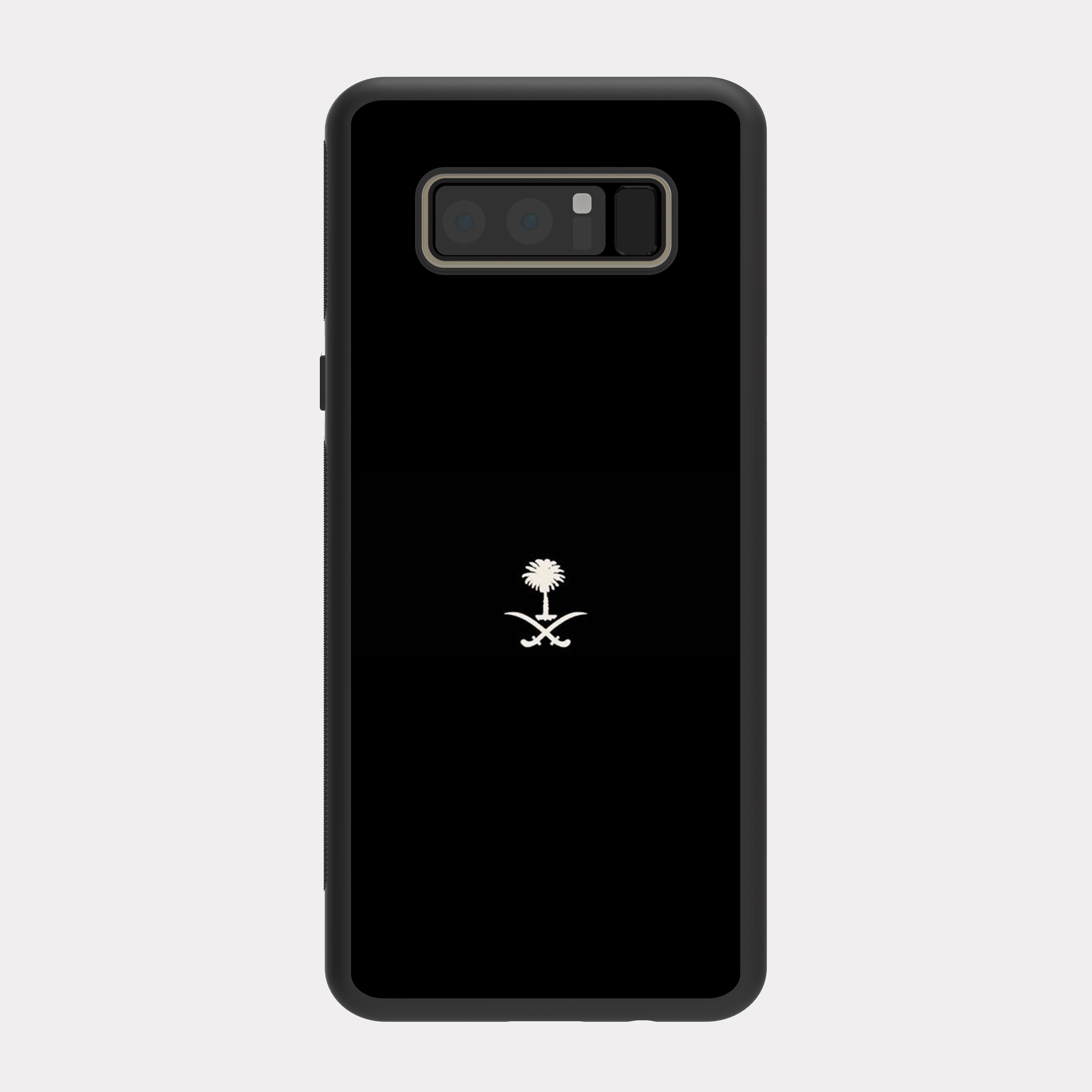Samsung Galaxy Note 8 case cover Saudi Arabia icon White Black