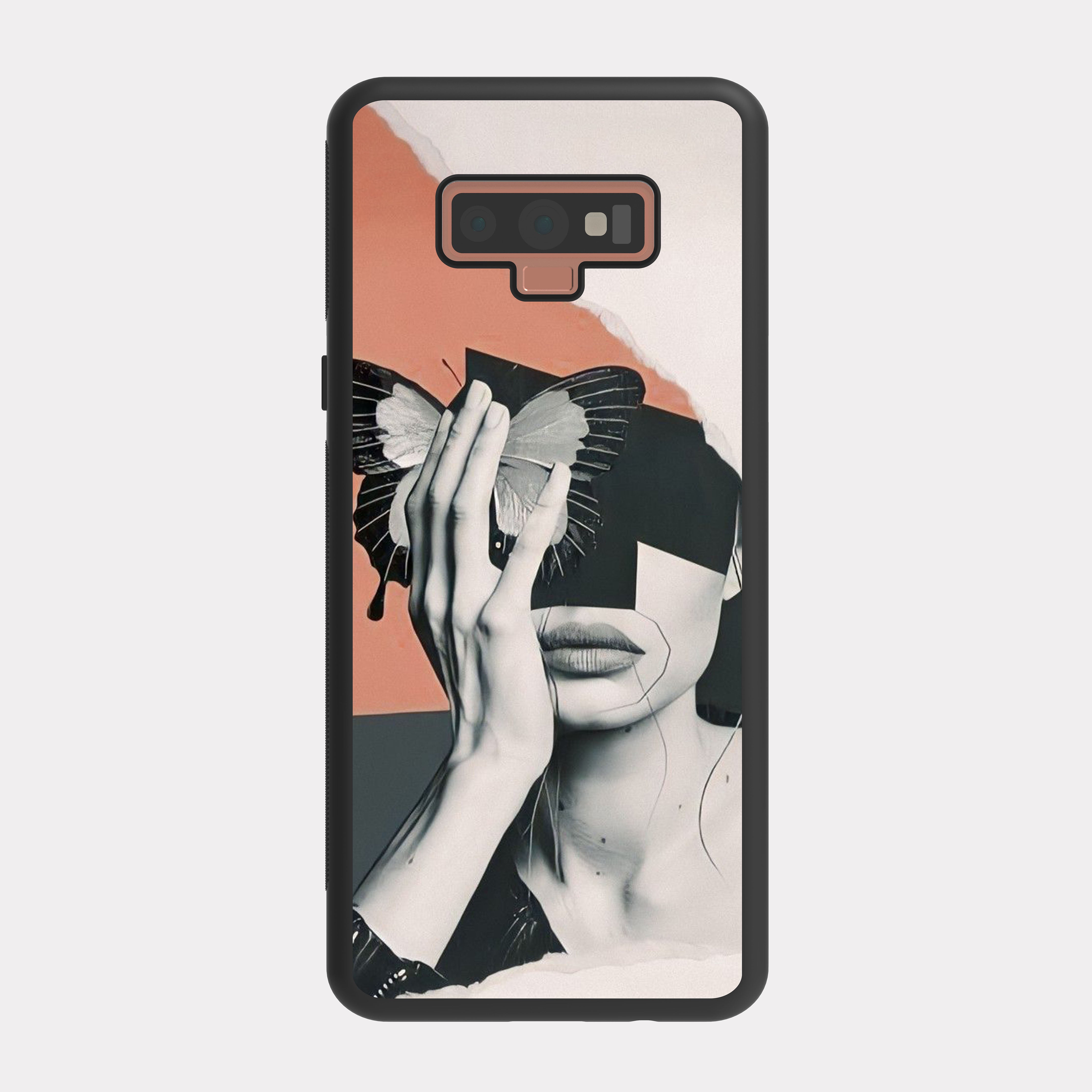 Samsung Galaxy Note 9 case cover Grey Elegant