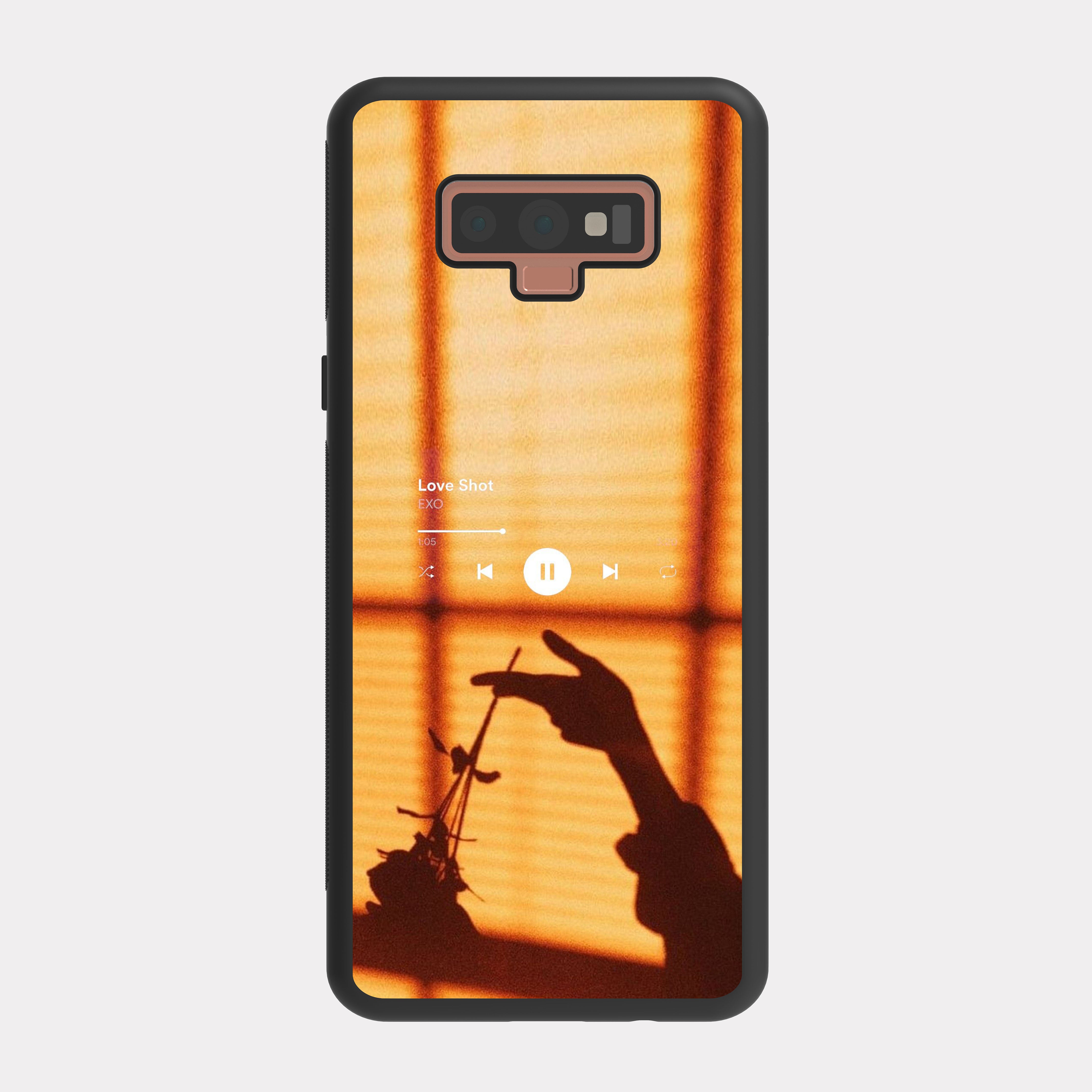 Samsung Galaxy Note 9 case cover Elegant Gold