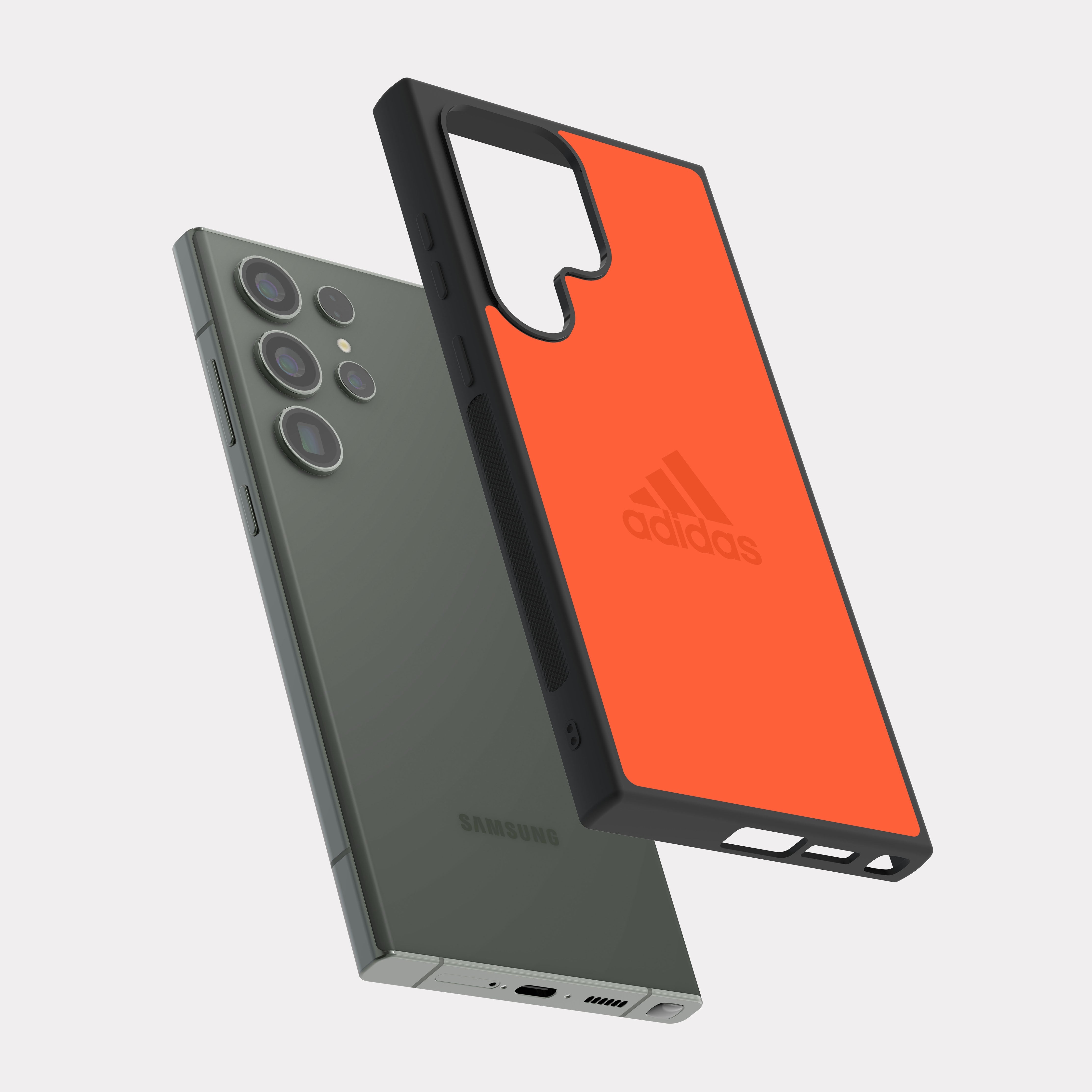 Samsung Galaxy S23 Ultra case cover Adidas Orange