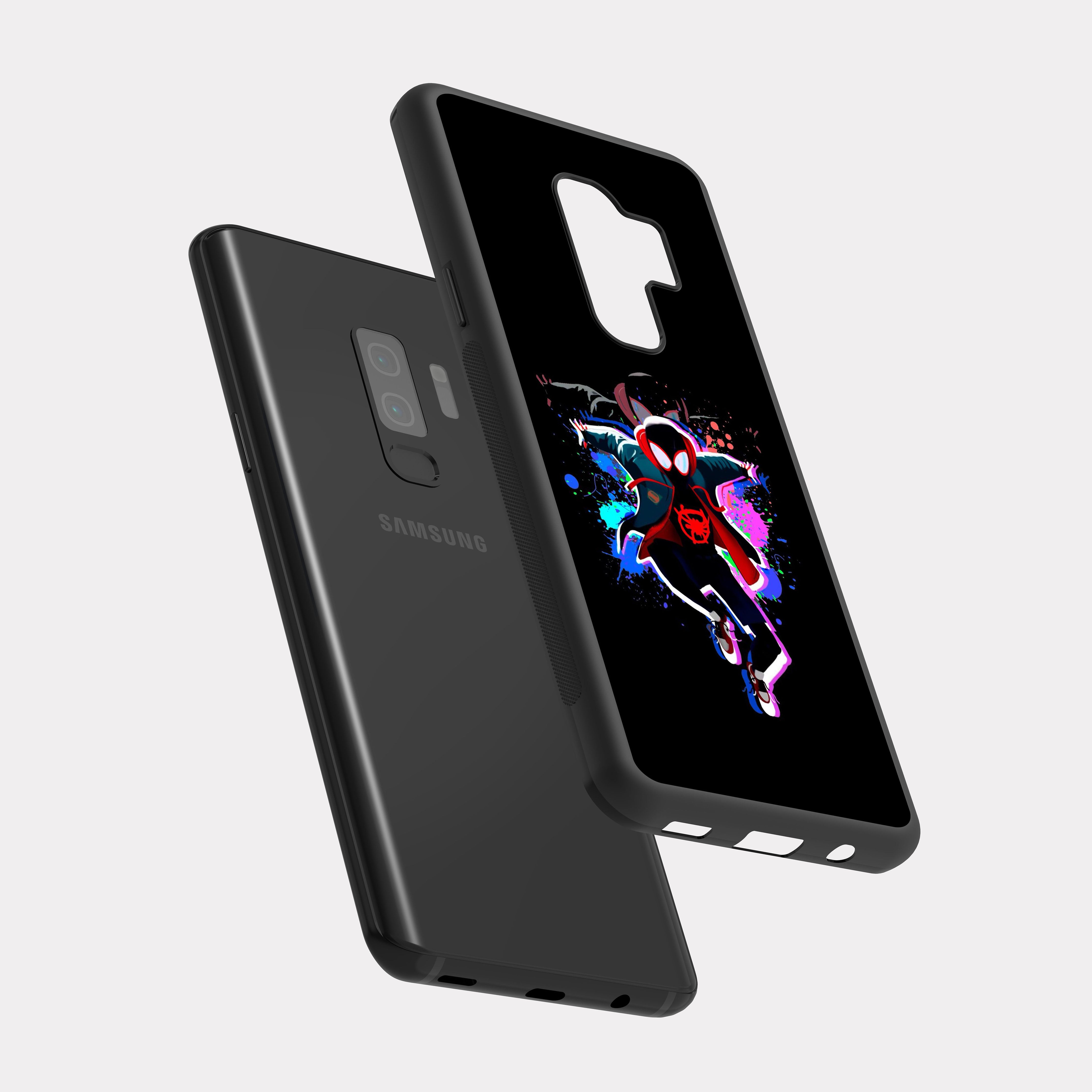 Samsung Galaxy S9 Plus case cover SpiderMan Miles Kid