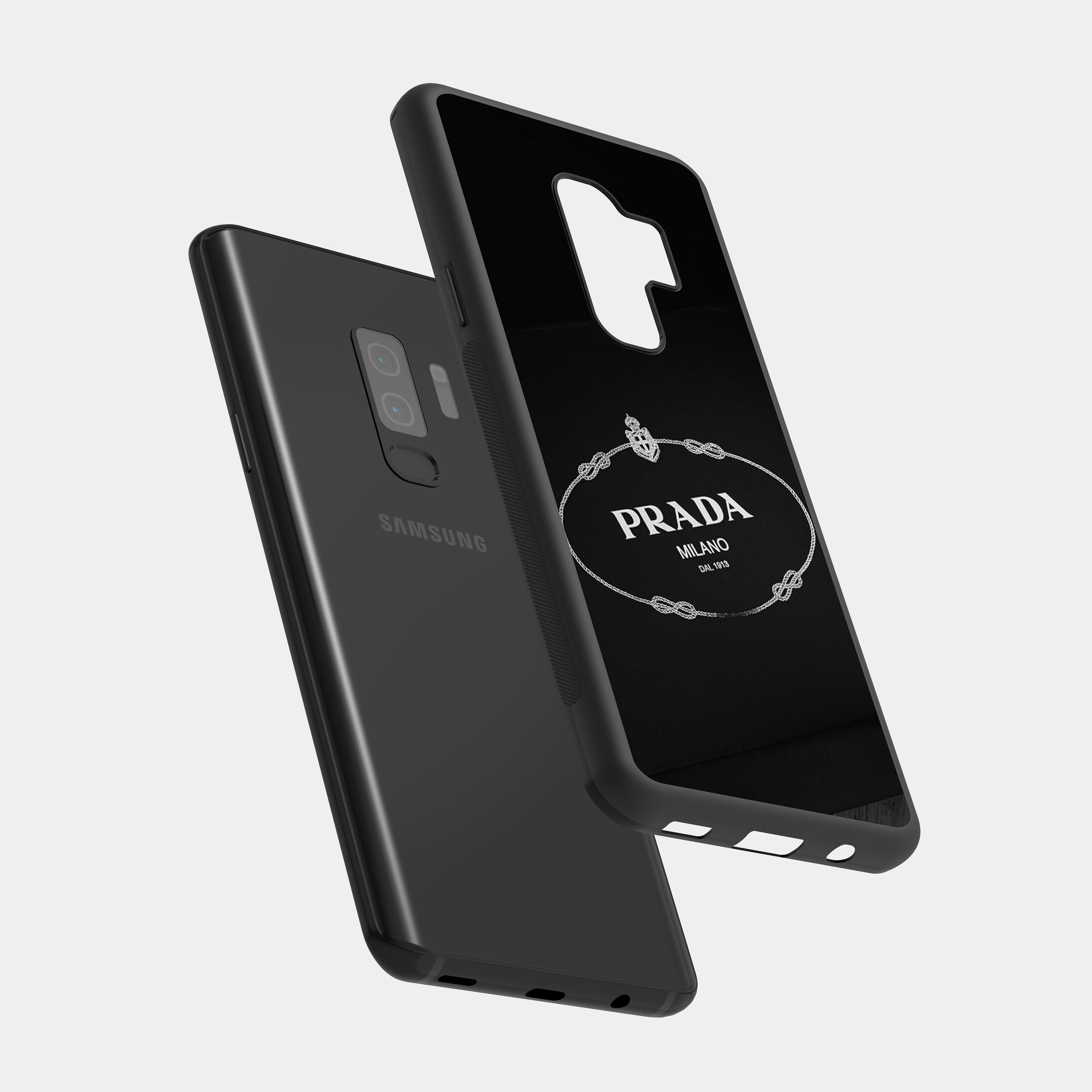 Samsung Galaxy S9 Plus case cover Prada White