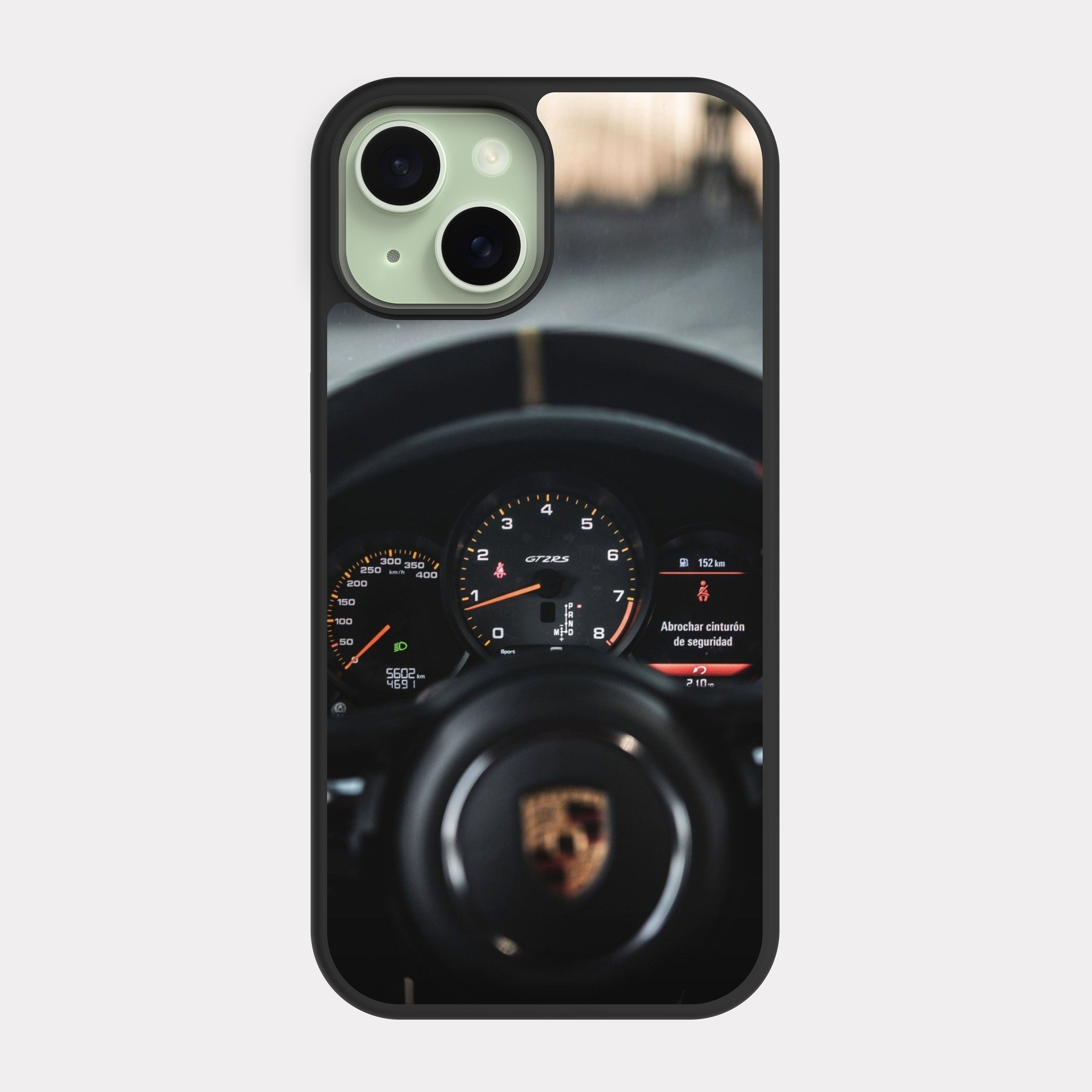 iPhone 15 case cover Porsche GT2 RS Black
