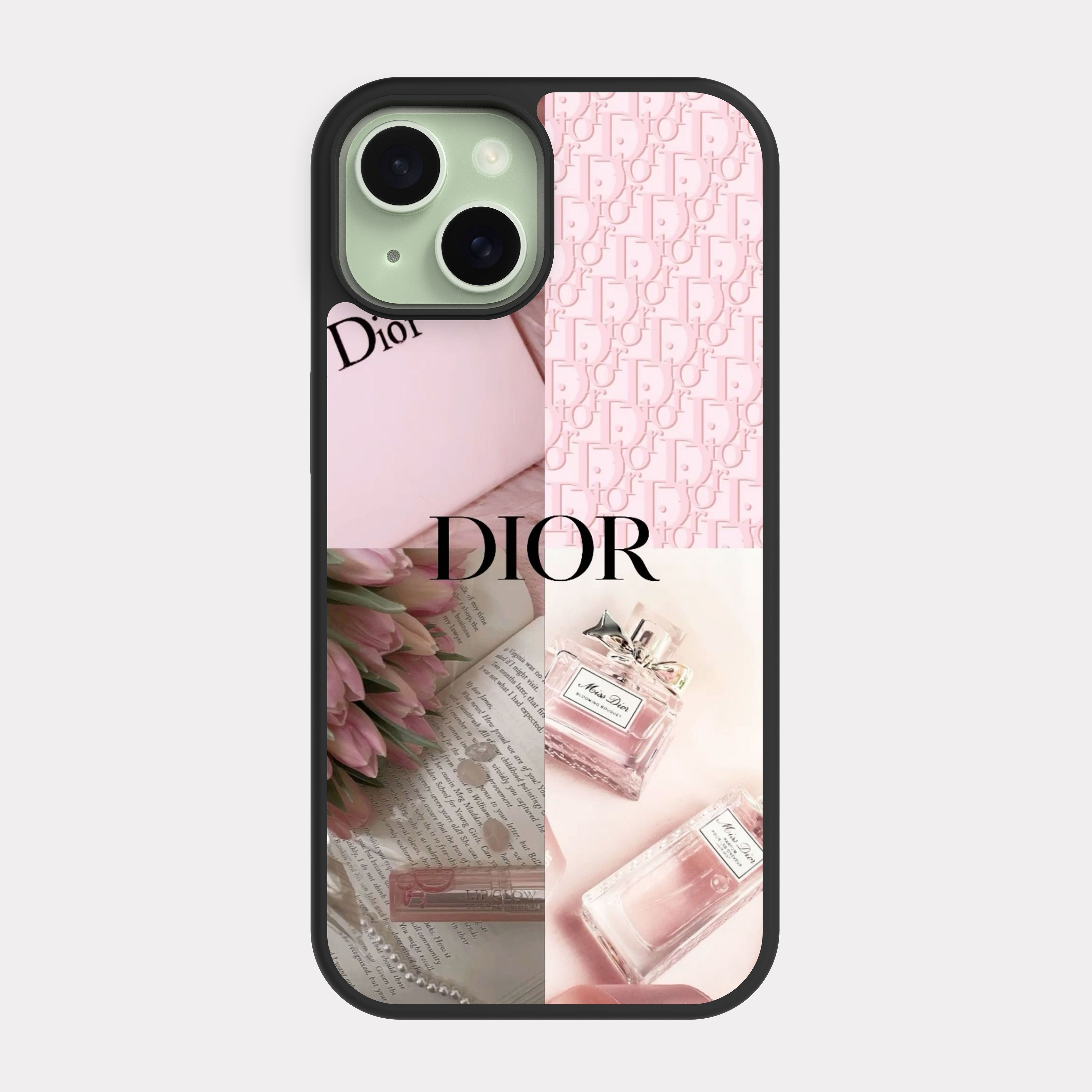iPhone 15 case cover Dior Black