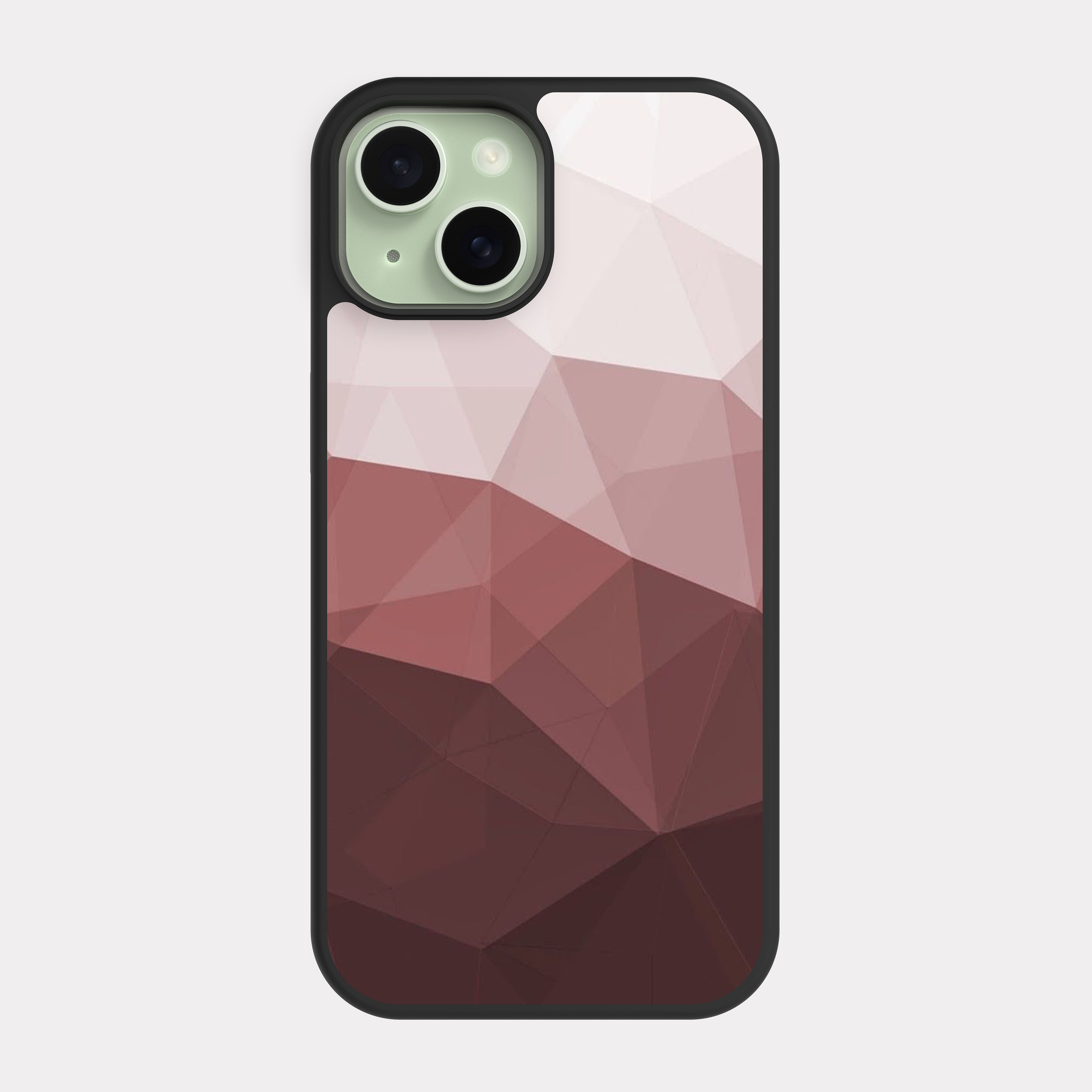 iPhone 15 case cover Abstract Drawing Geometric Pink