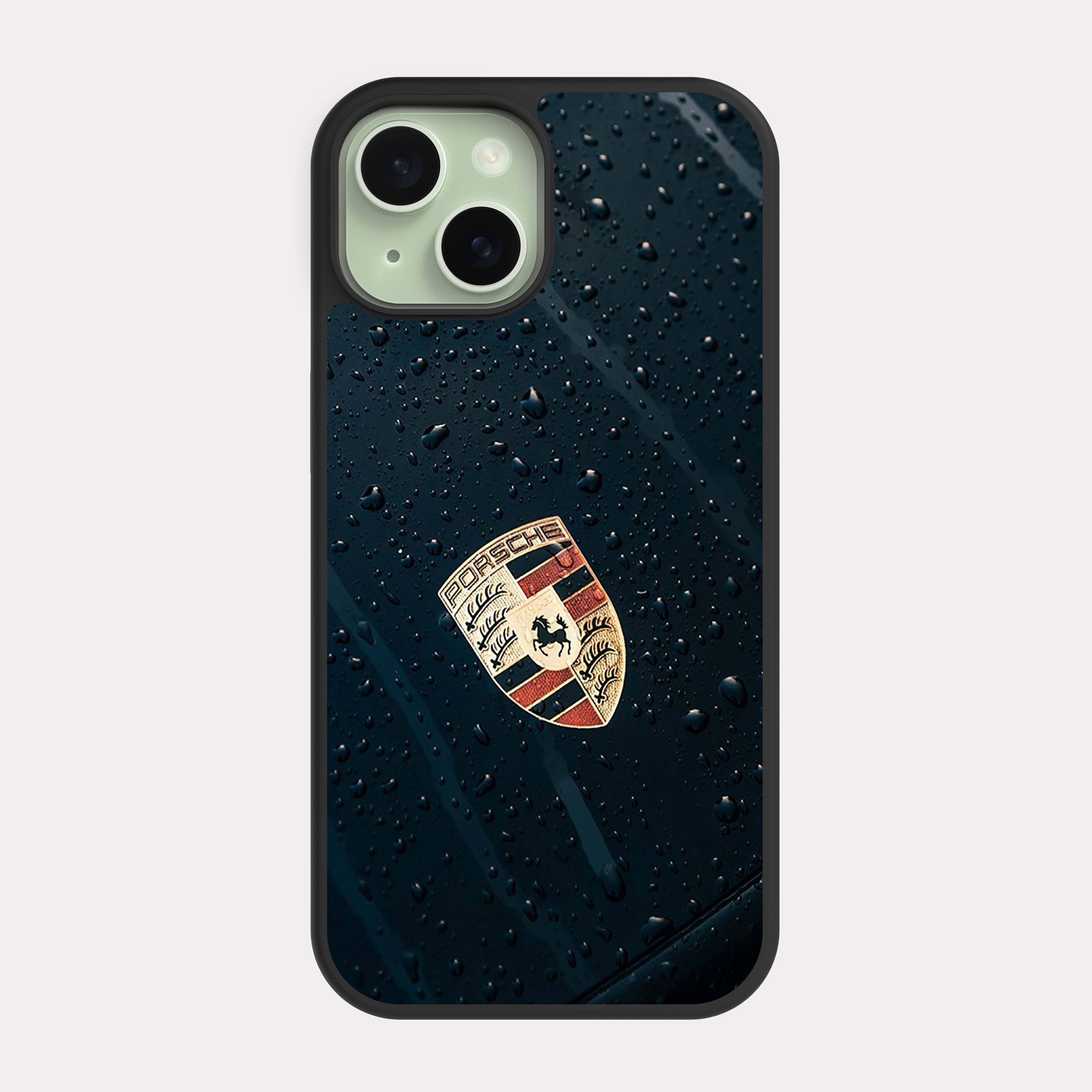 iPhone 15 case cover Porsche Black