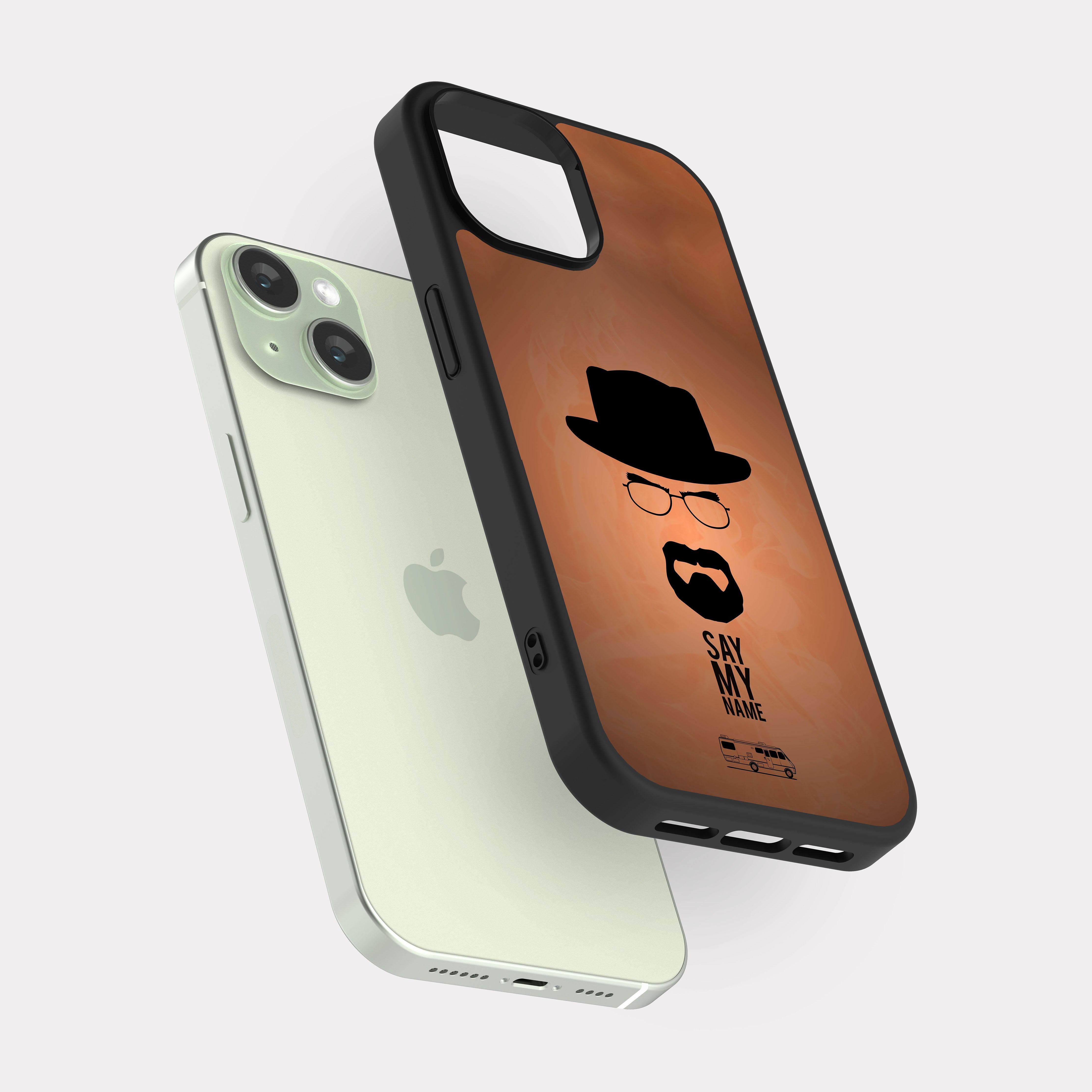 iPhone 15 case cover Walter White Breaking Bad Brown