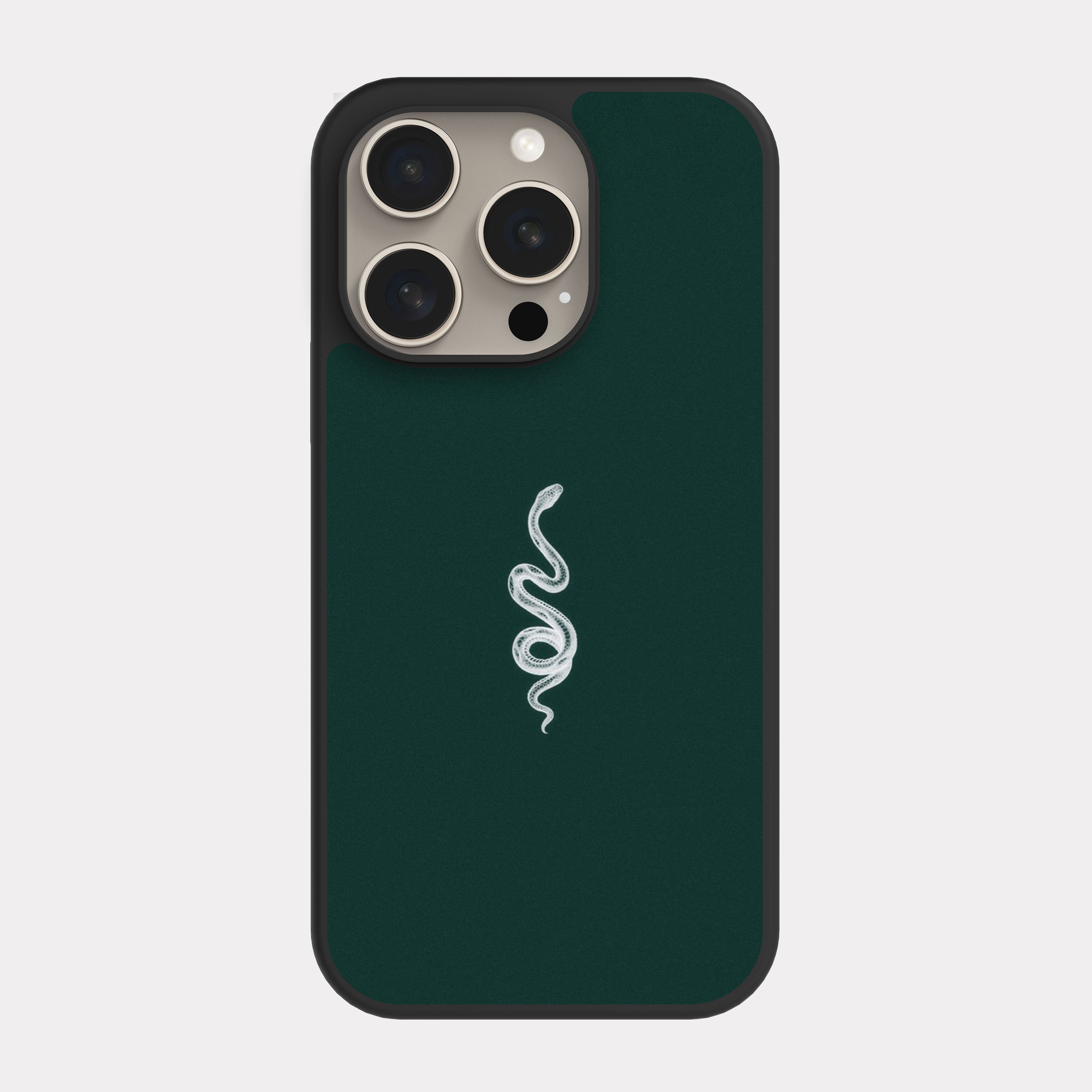iPhone 15 Pro case cover Snake Green