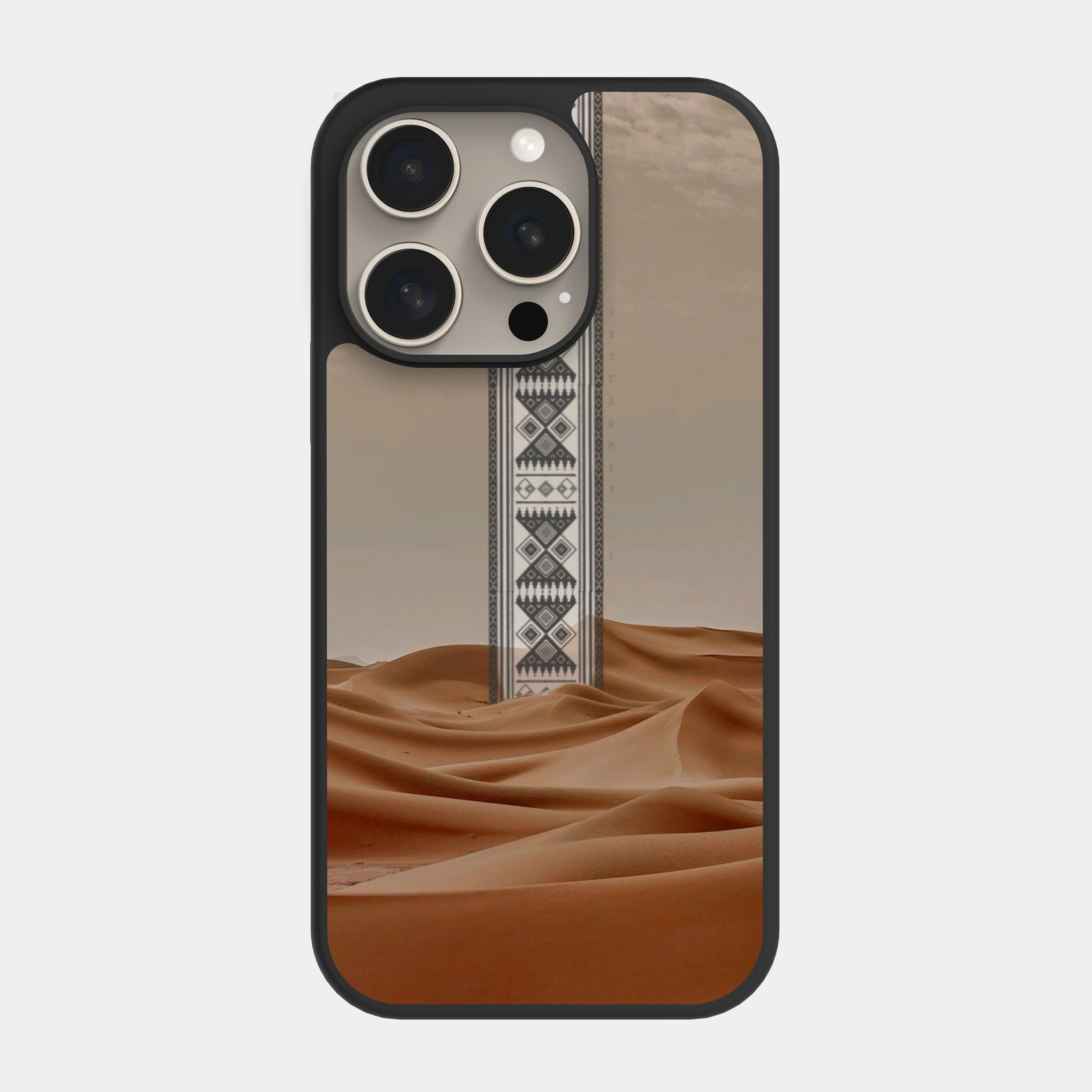 iPhone 15 Pro case cover Saudi Desert Beige