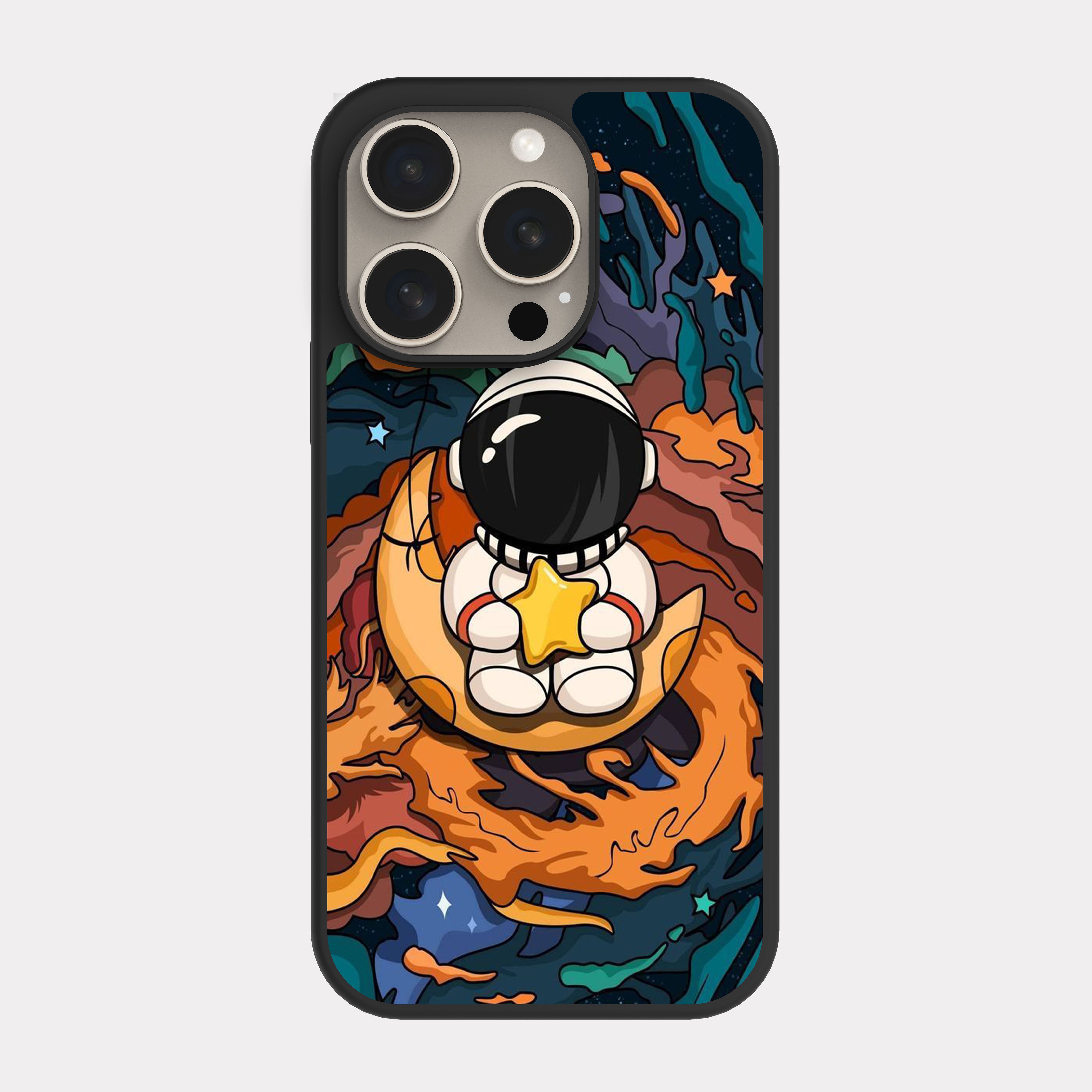 iPhone 15 Pro case cover Astronaut Star