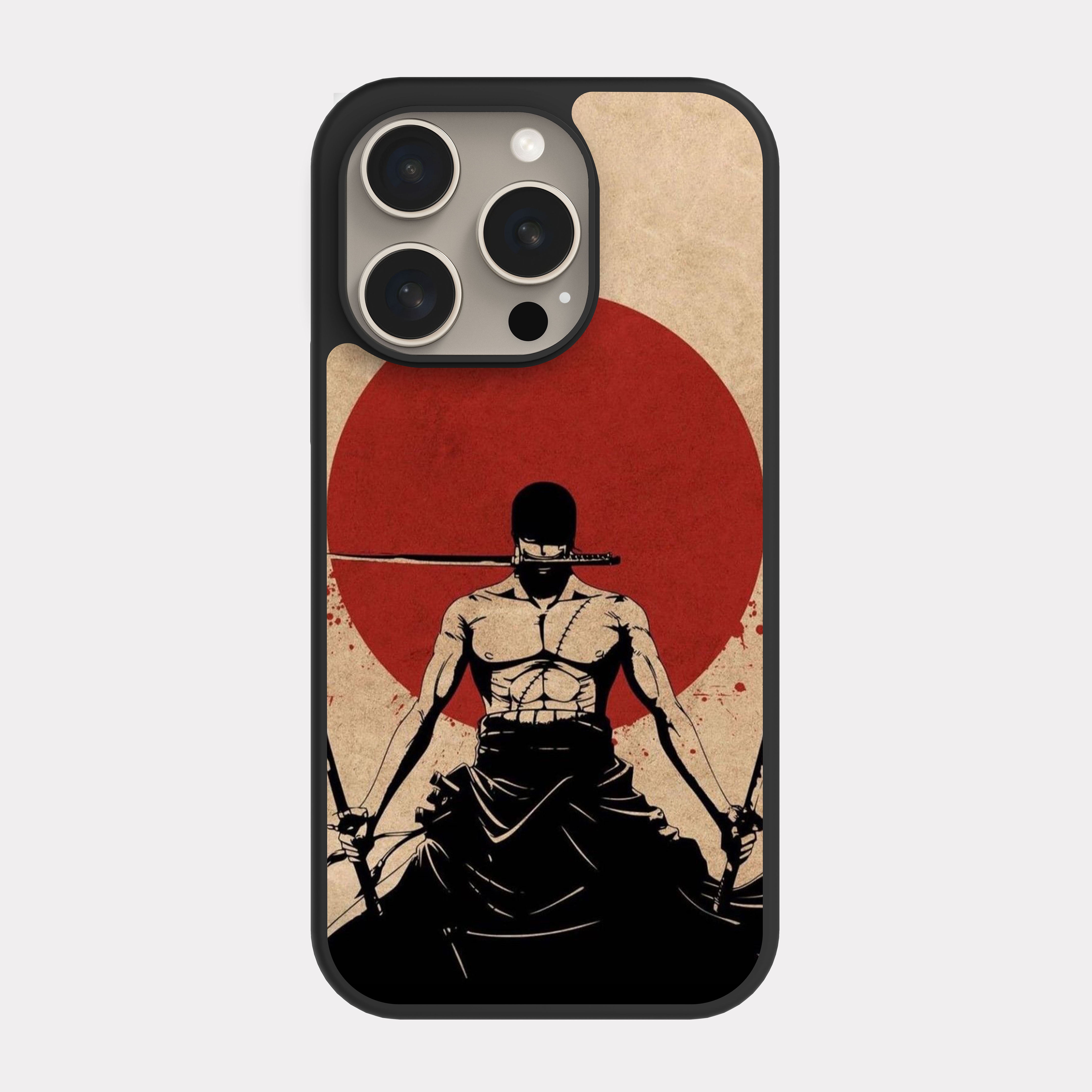 iPhone 15 Pro case cover One Piece Zoro Multicolour