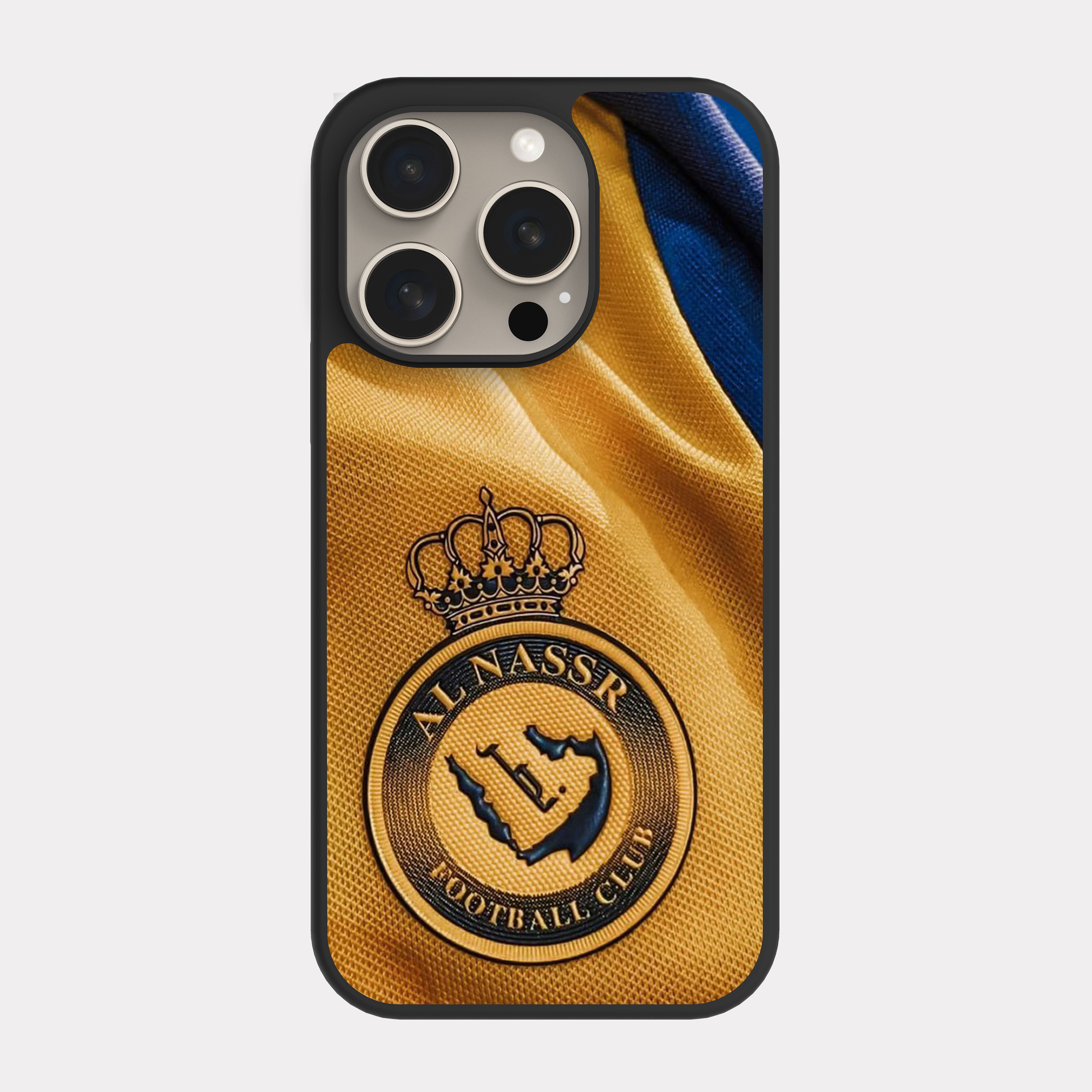 iPhone 15 Pro case cover Alnassr Club FC Yellow
