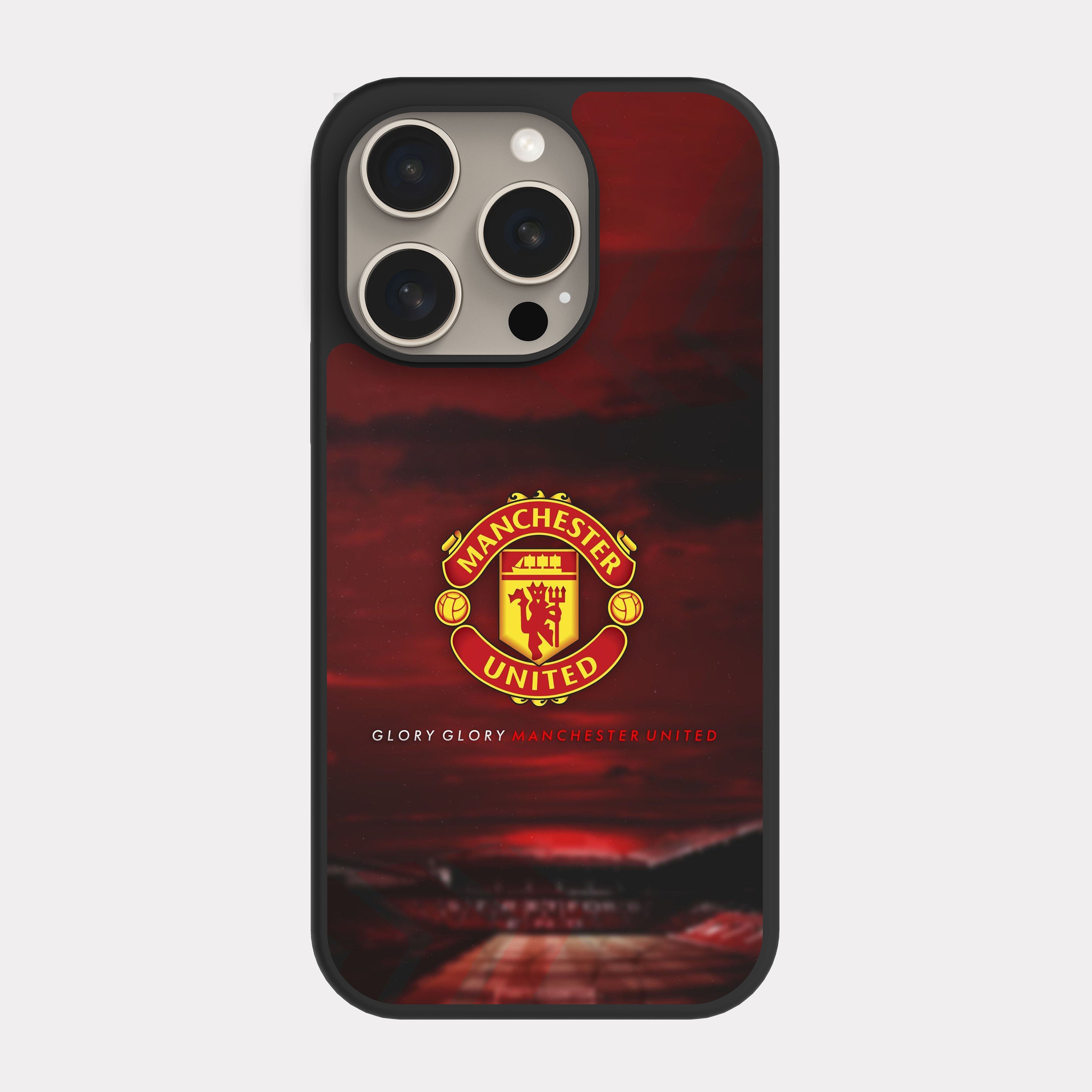 iPhone 15 Pro case cover Manchester United FC Red