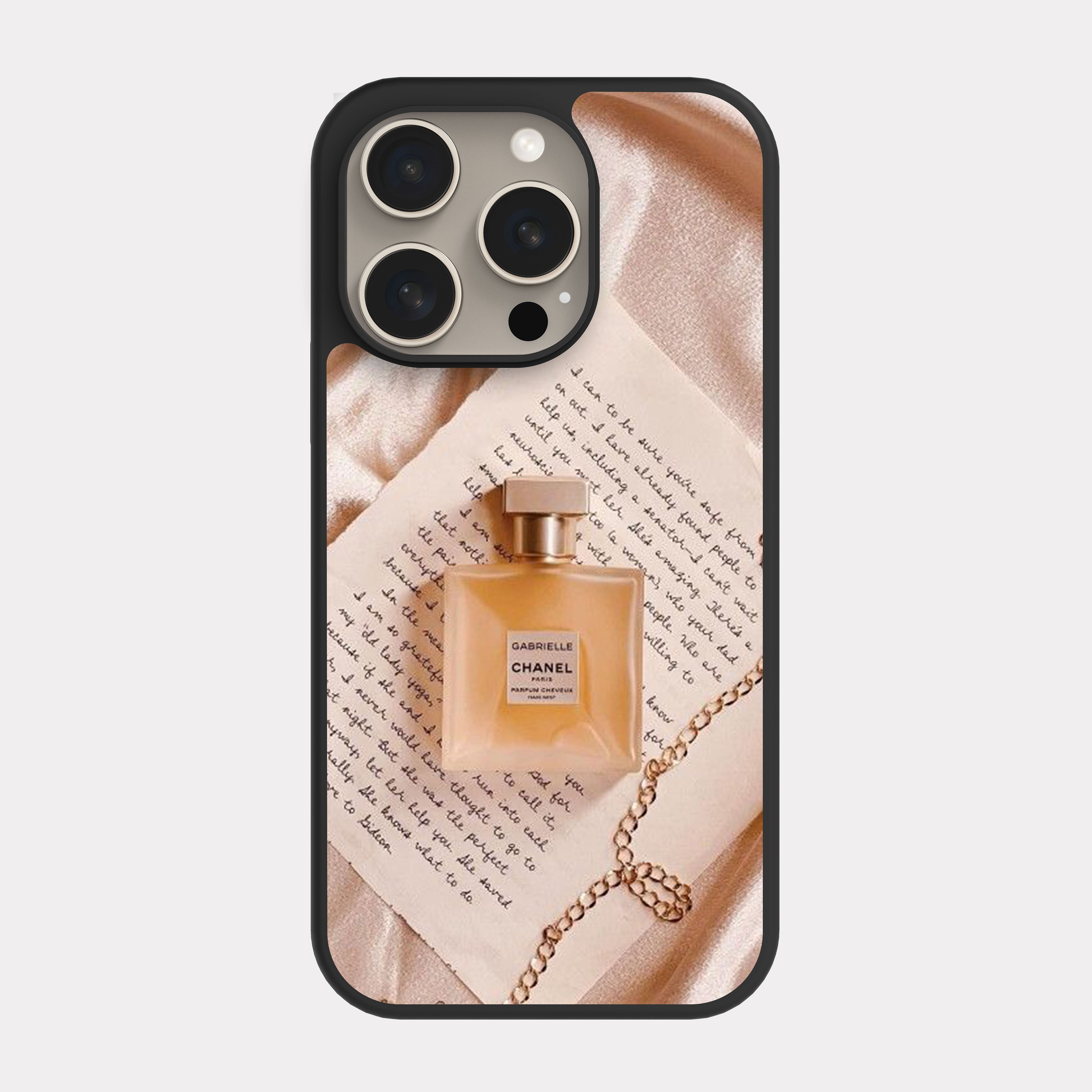 iPhone 15 Pro case cover Chanel Orange