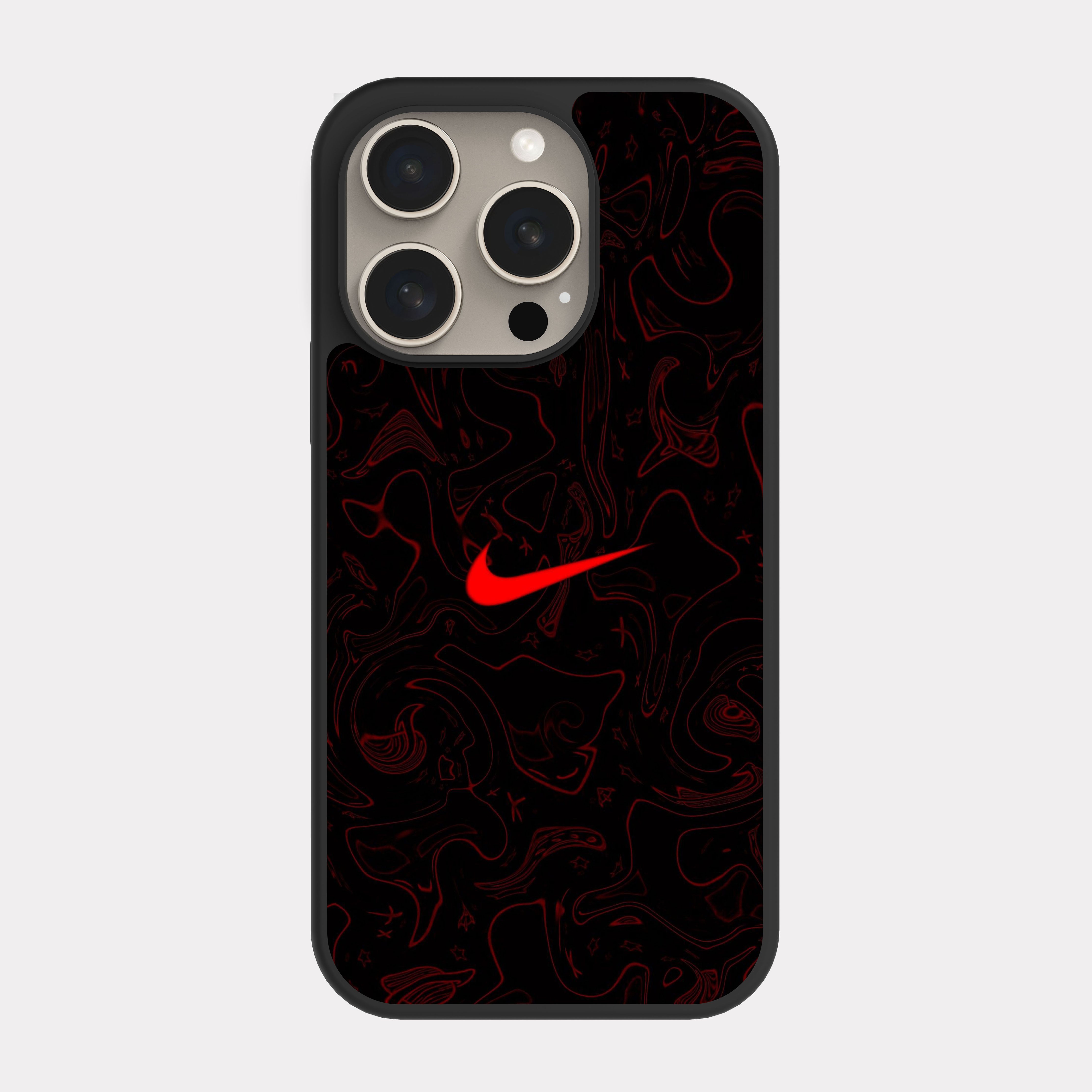 iPhone 15 Pro case cover Nike Red And Black